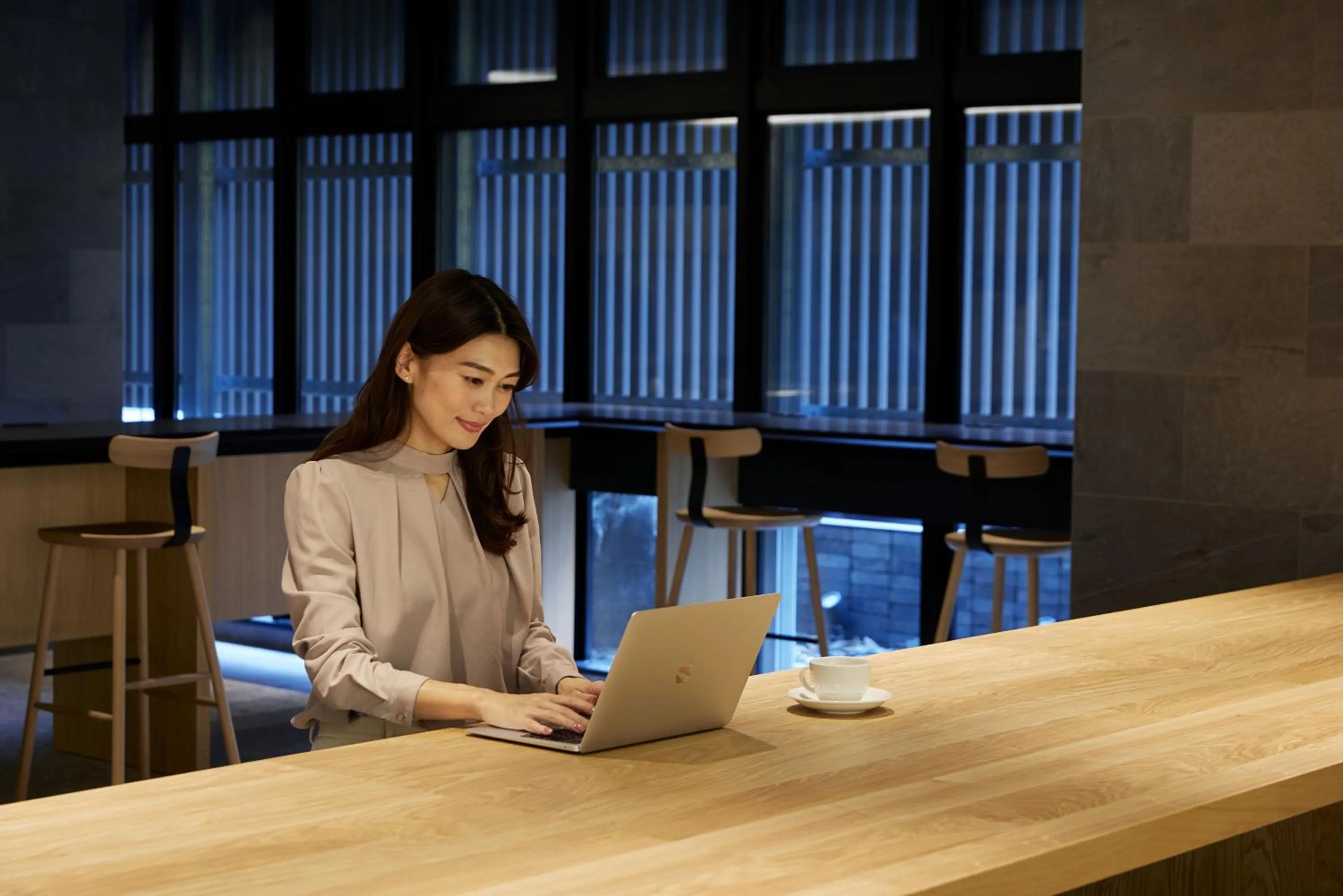 Lobby or reception in Oakwood Hotel Oike Kyoto