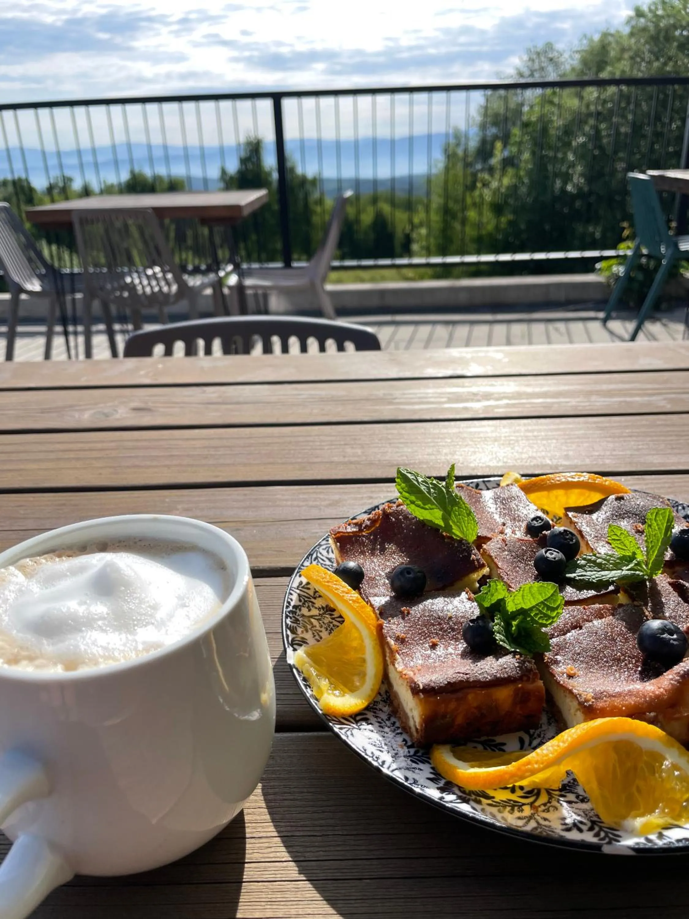 Breakfast in Owca z widokiem