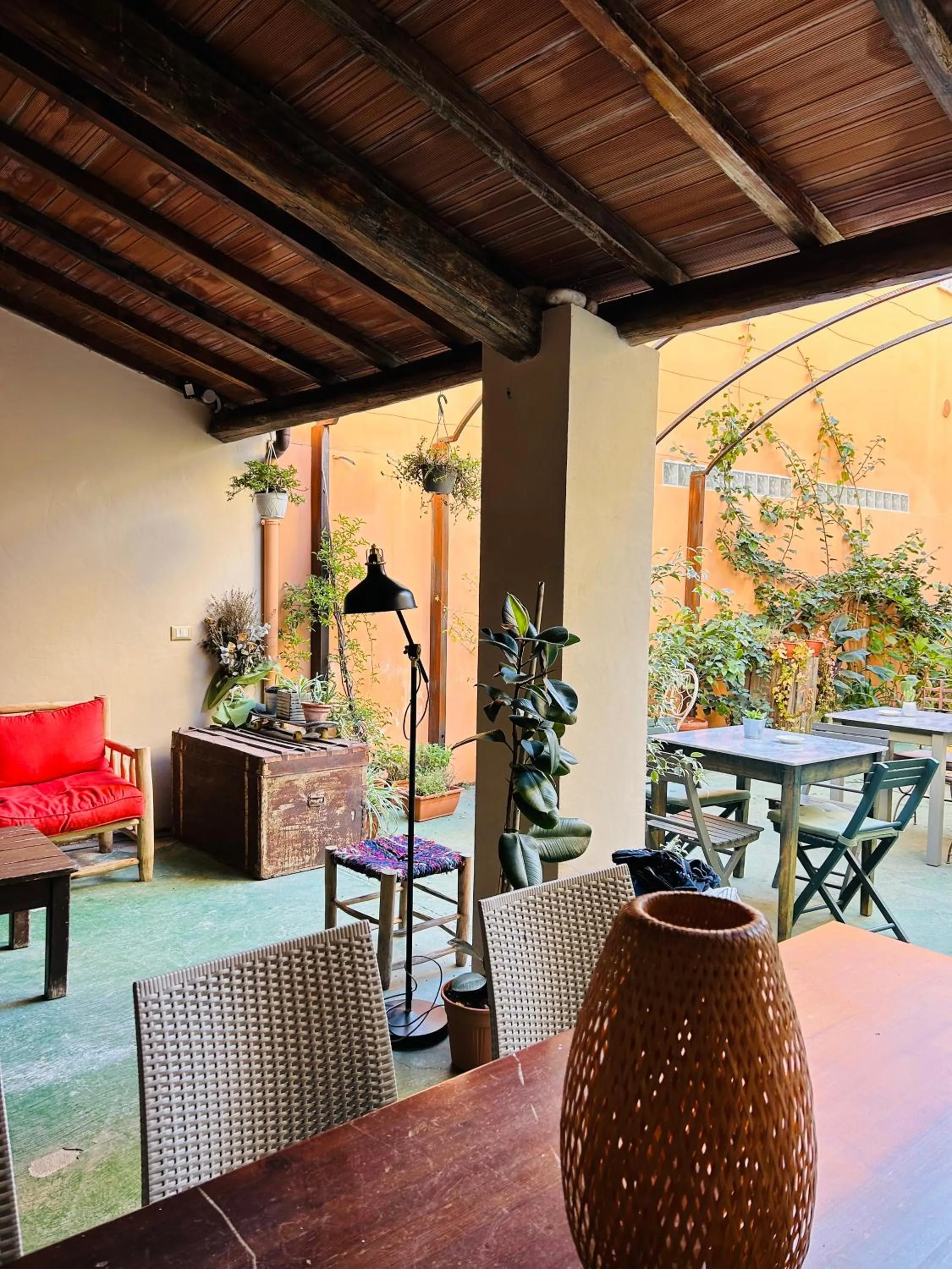 Patio in Art Hotel Pietrasanta