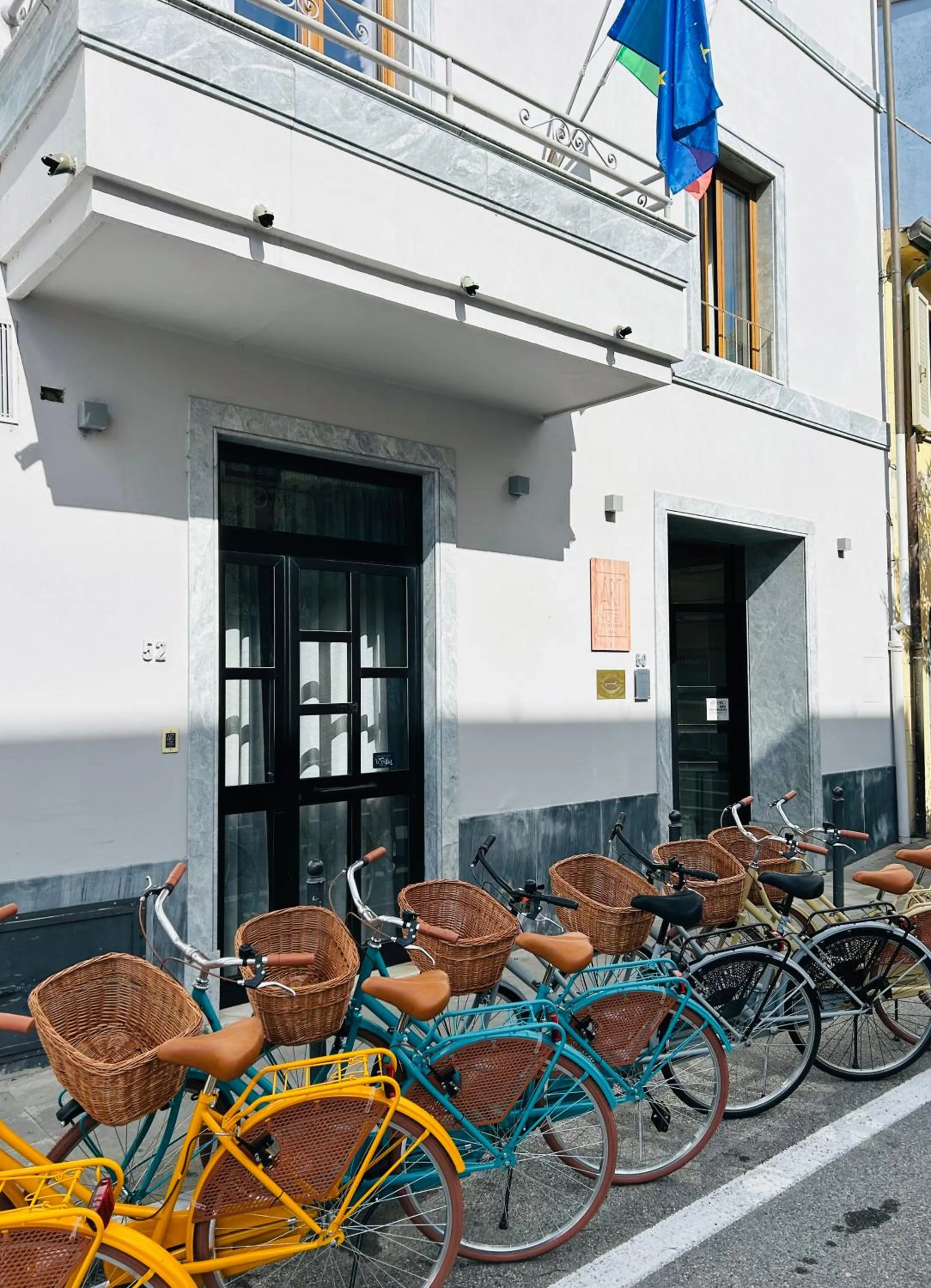 Facade/entrance in Art Hotel Pietrasanta