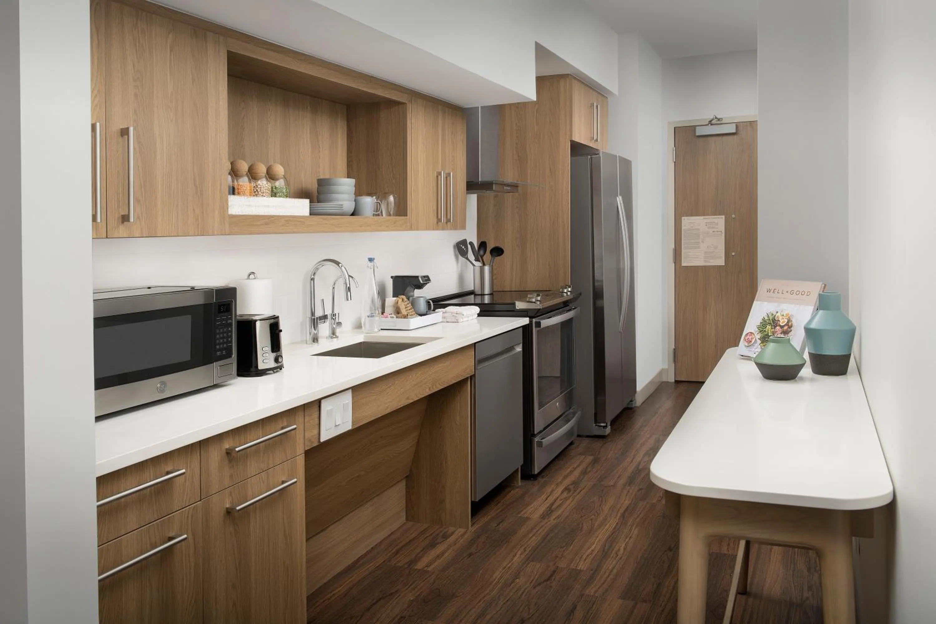 kitchen in Element Jacksonville Beach