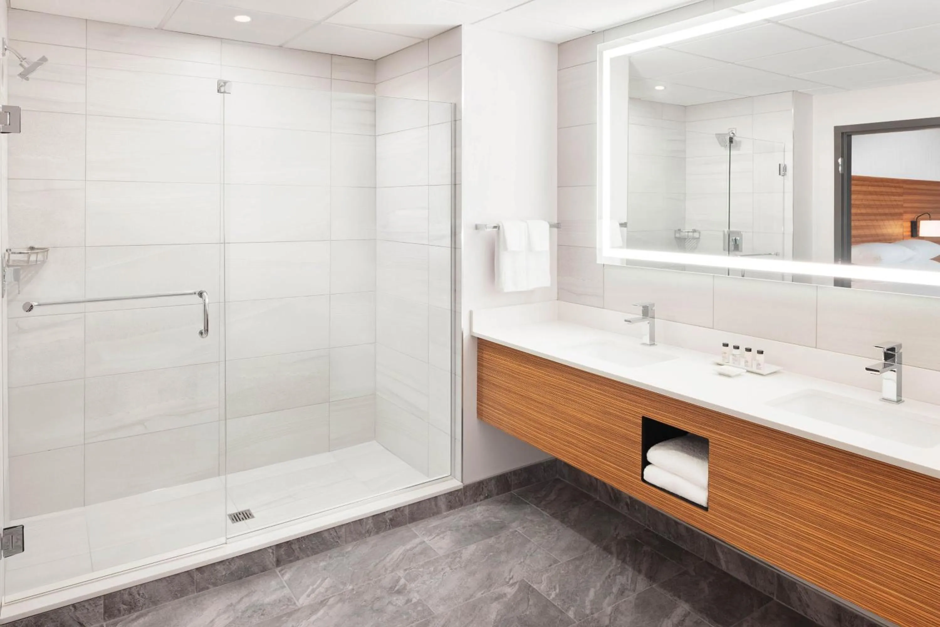 Bathroom in Delta Hotels by Marriott Grande Prairie Airport