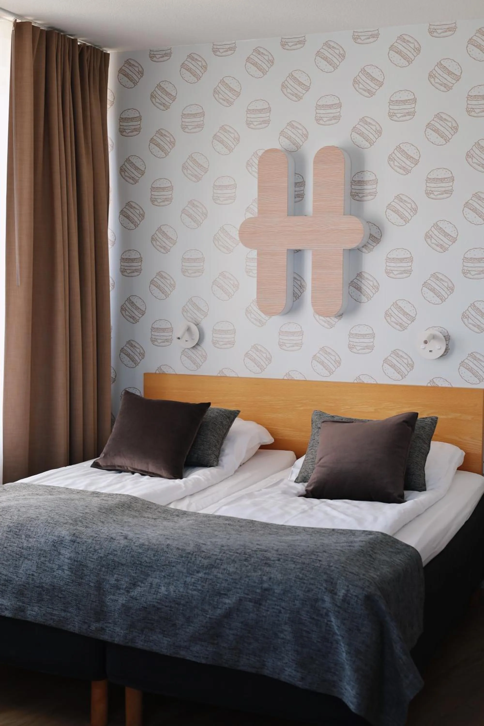 Bed in Hesehotelli Turku Linja-autoasema