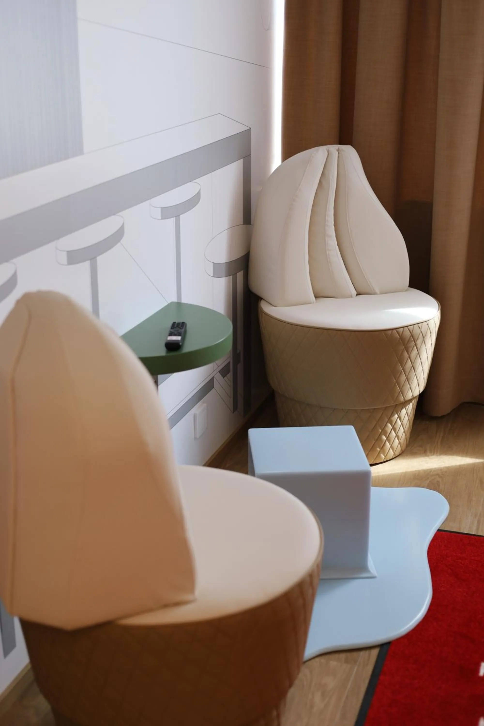 Photo of the whole room in Hesehotelli Turku Linja-autoasema