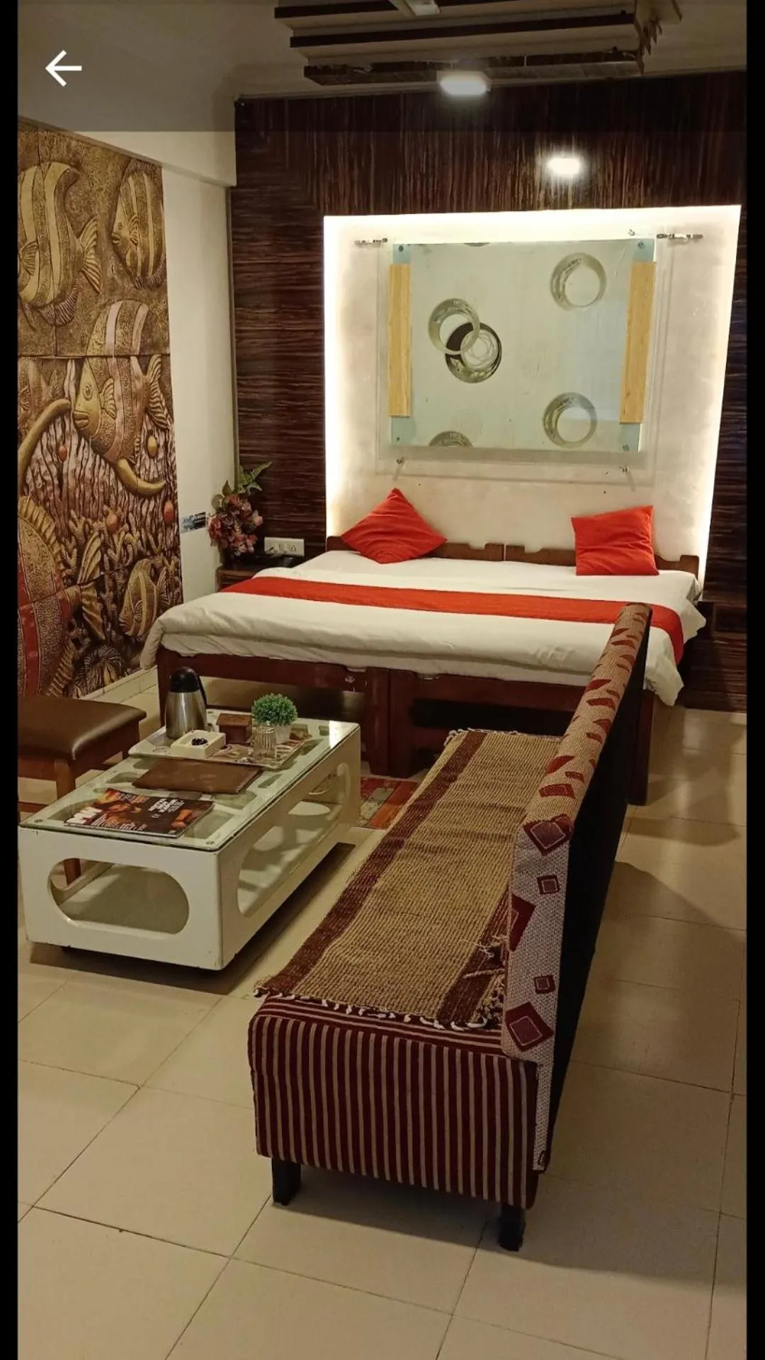 Bedroom in HOTEL KRISHNA