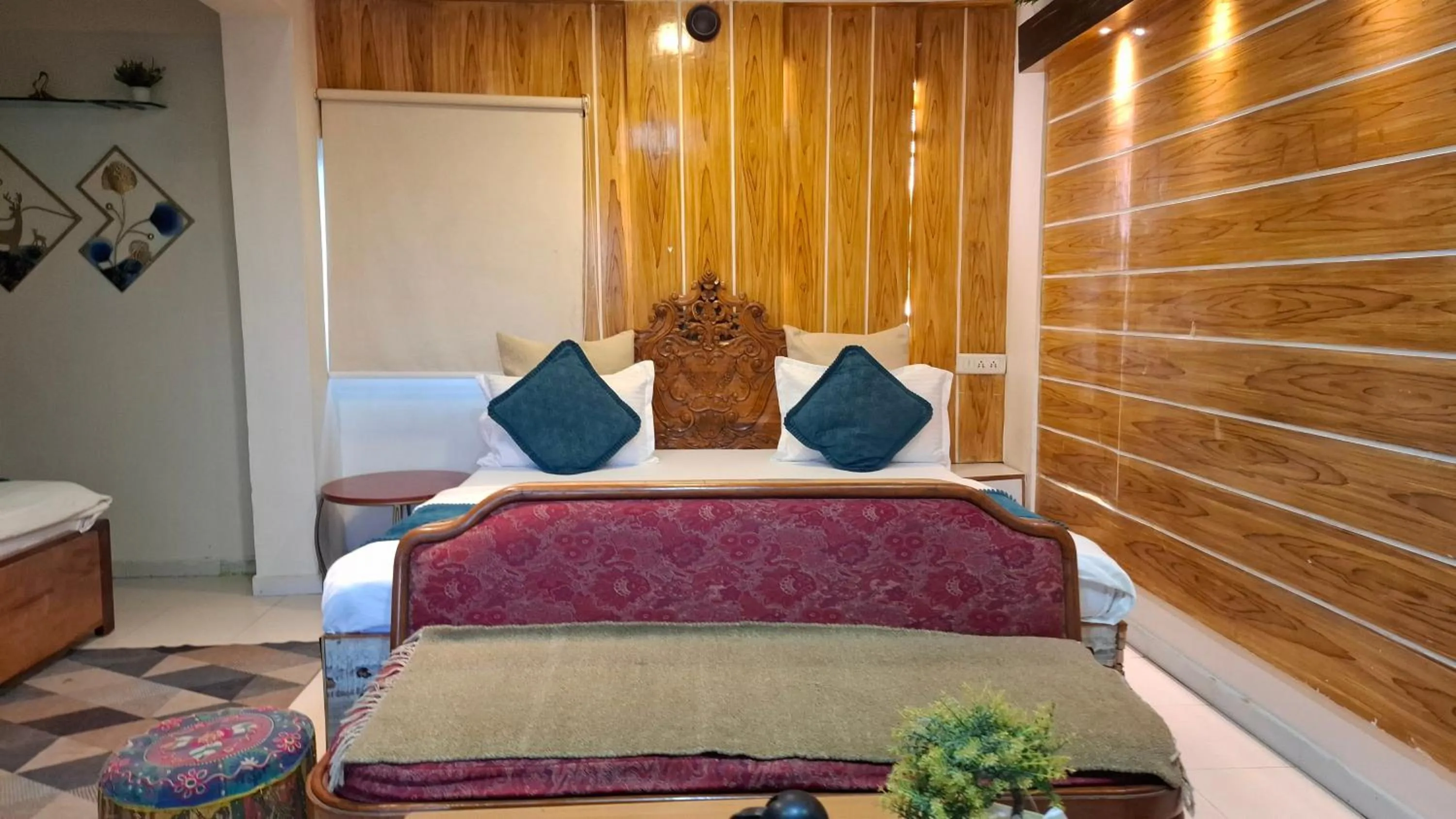 Bed in HOTEL KRISHNA