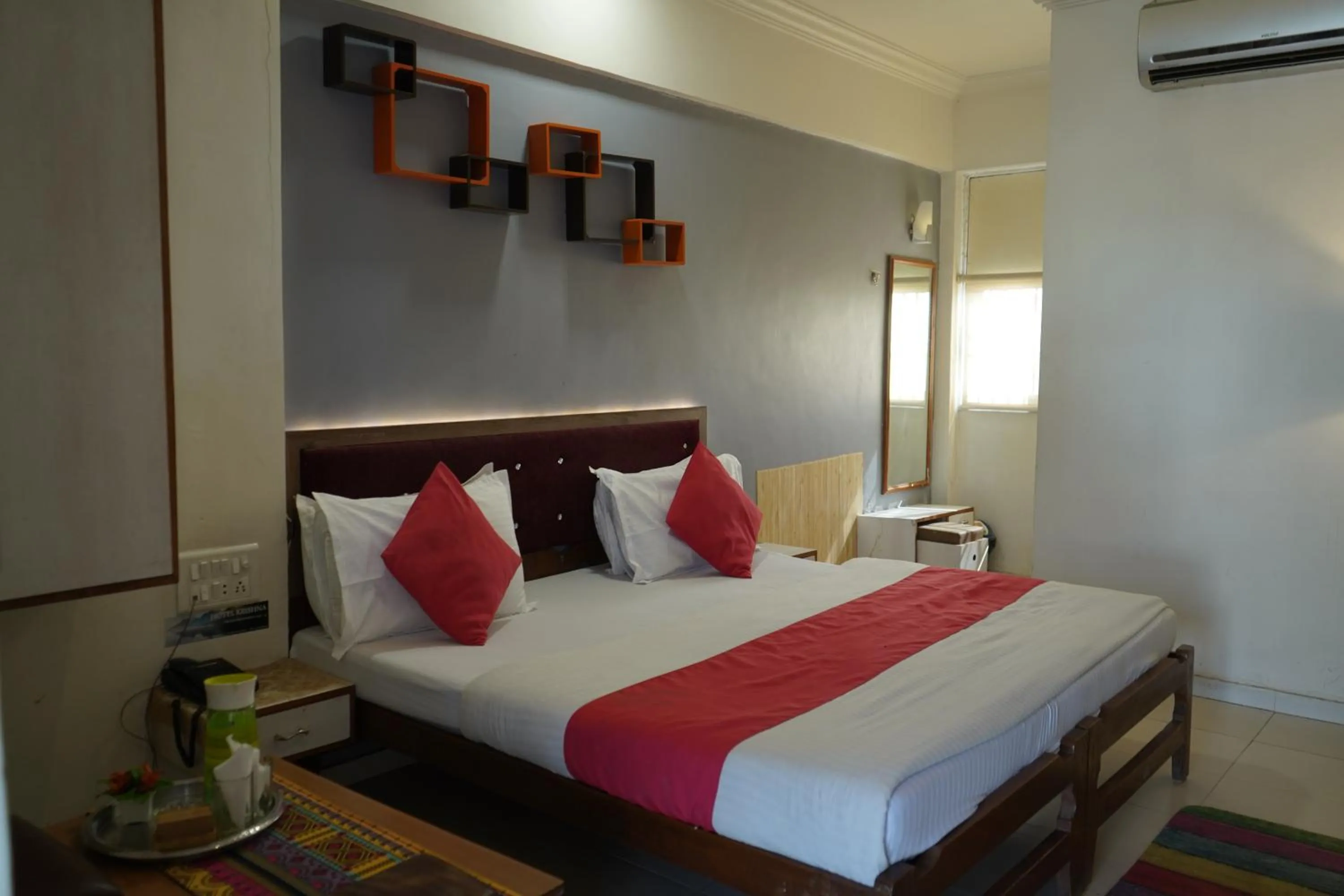 Bed in HOTEL KRISHNA