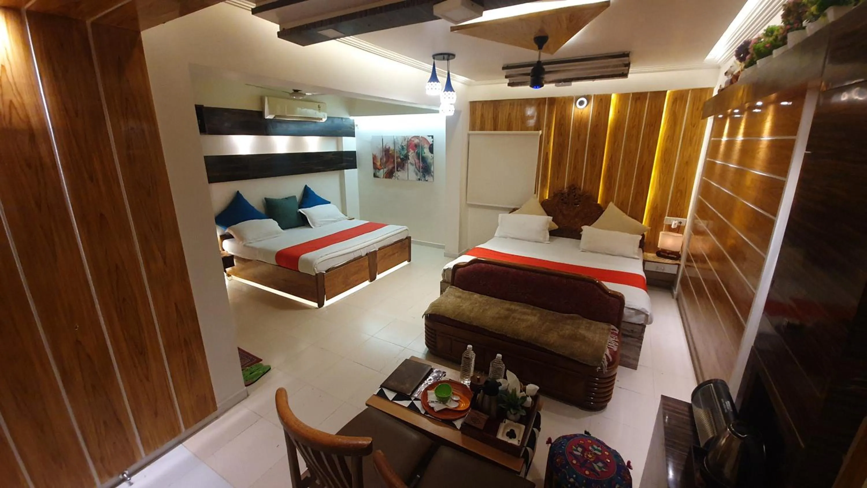 Living room in HOTEL KRISHNA