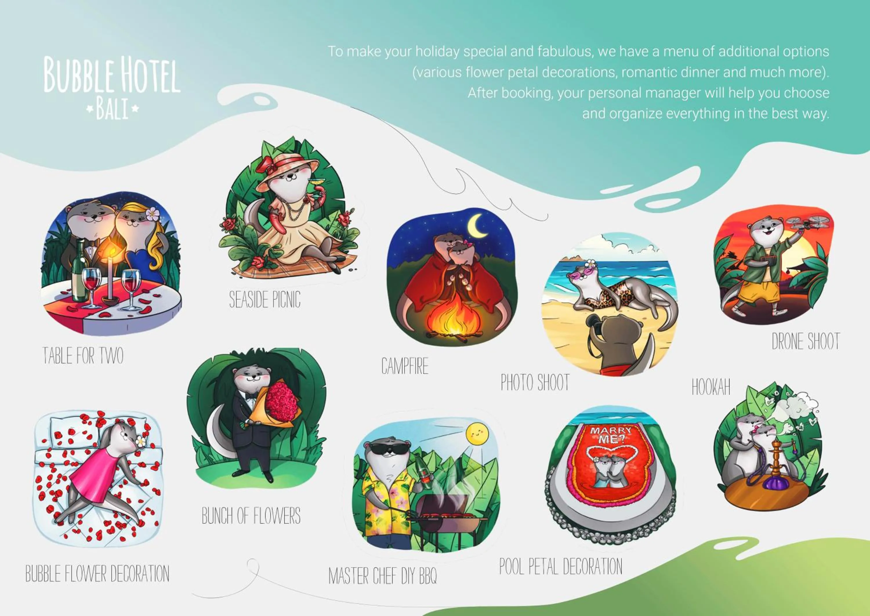 Activities in Bubble Hotel Nyang Nyang - Adults only