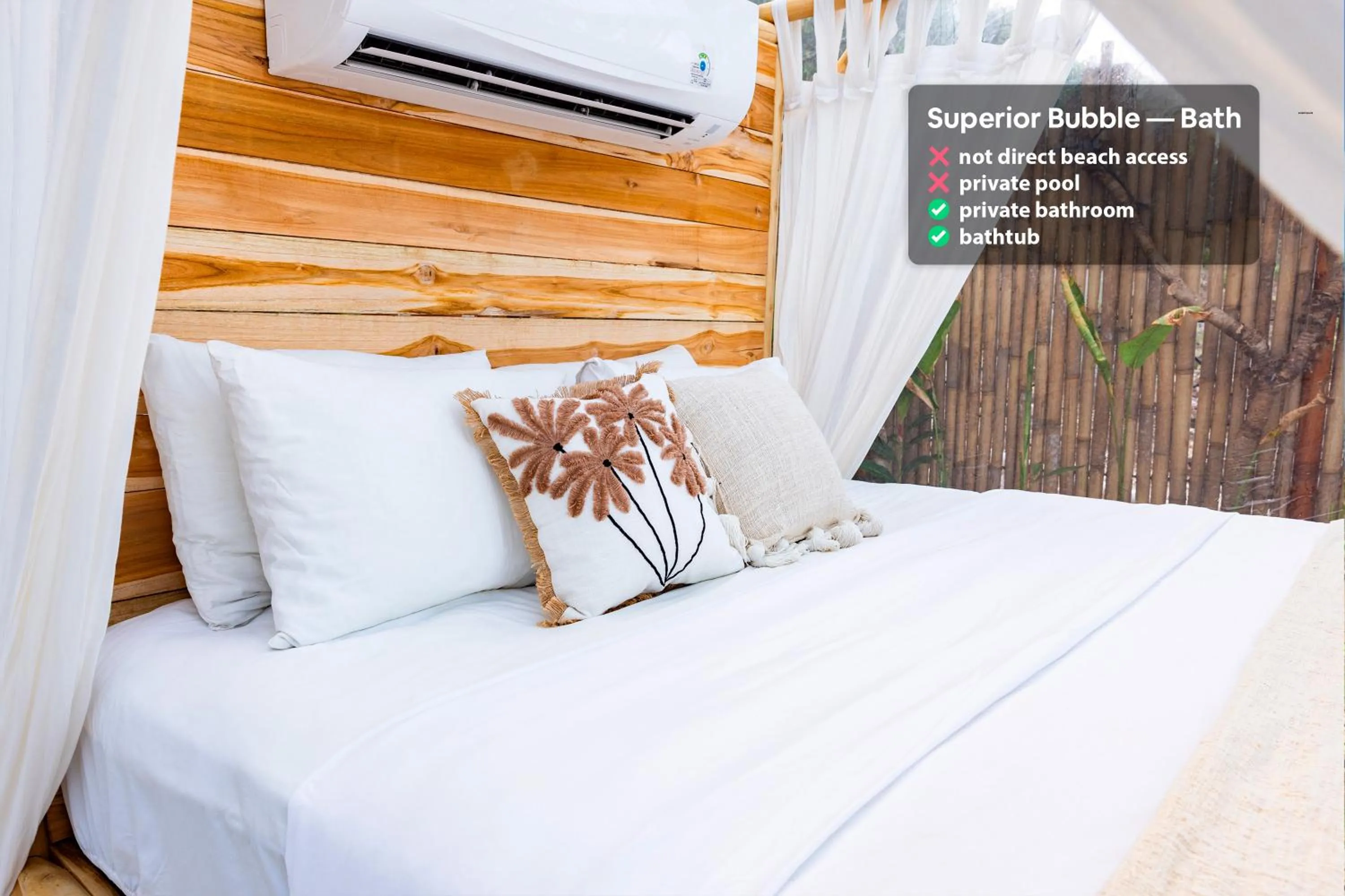 Bed in Bubble Hotel Nyang Nyang - Adults only