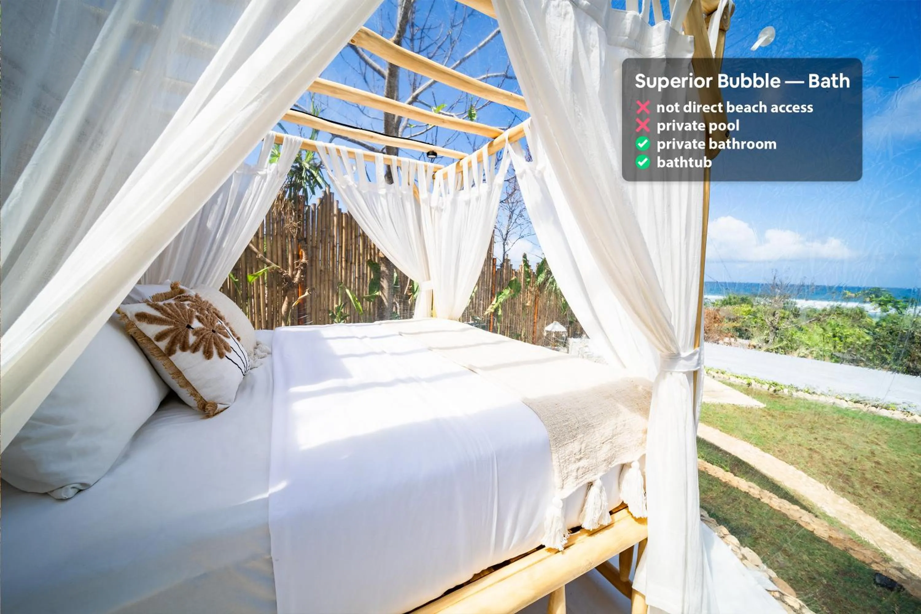 Bed in Bubble Hotel Nyang Nyang - Adults only