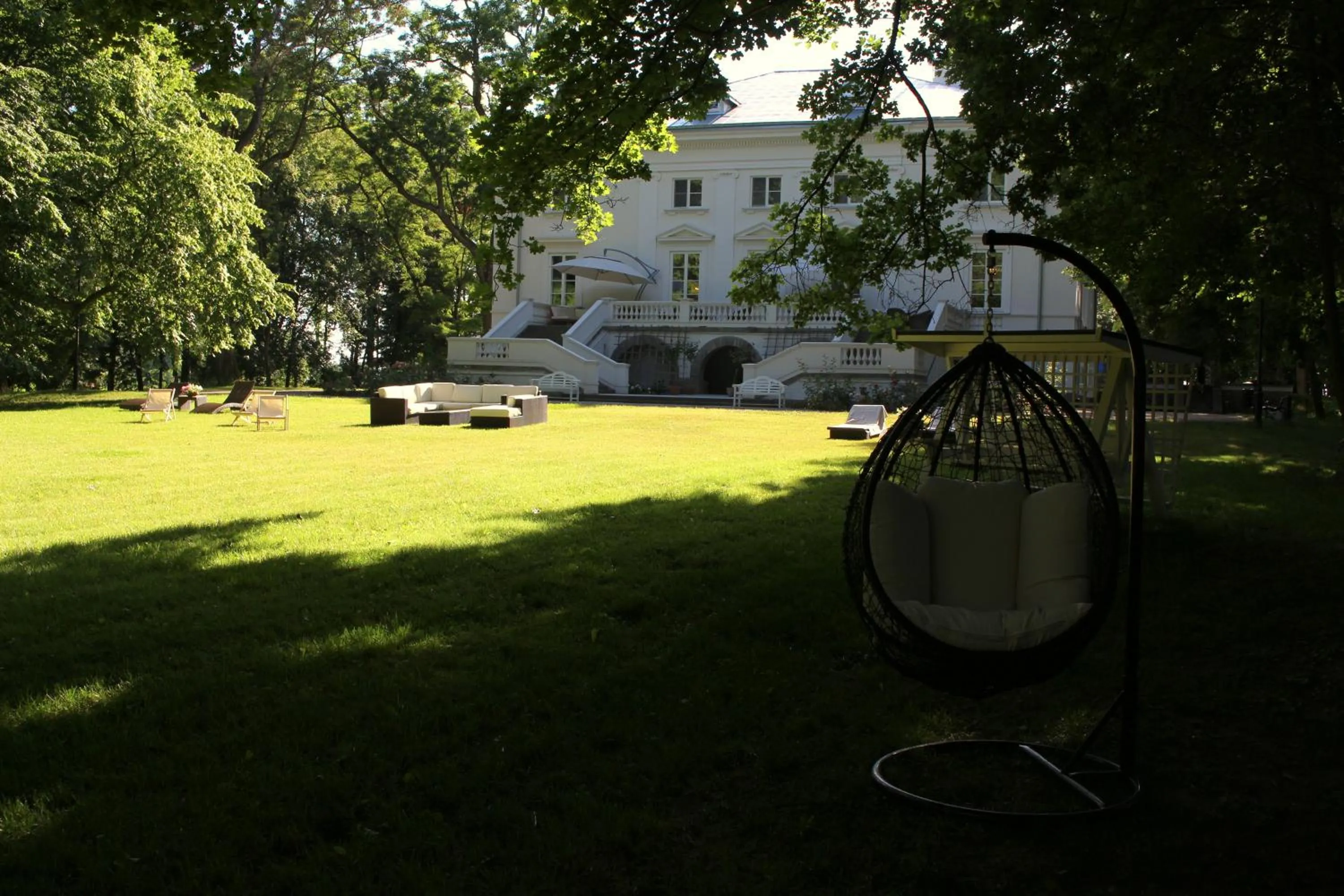 Natural landscape in Pałac Cieleśnica