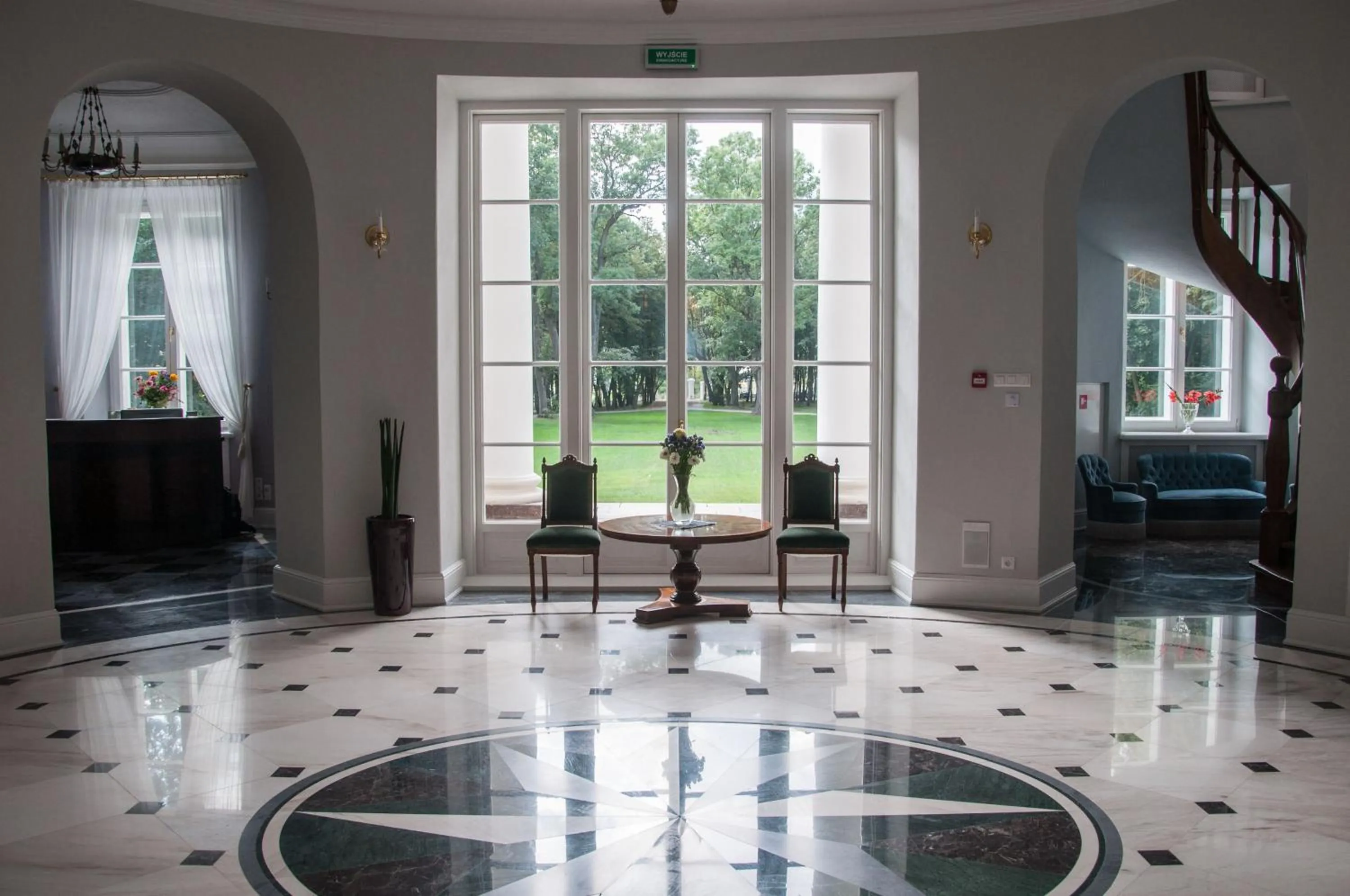Lobby or reception in Pałac Cieleśnica