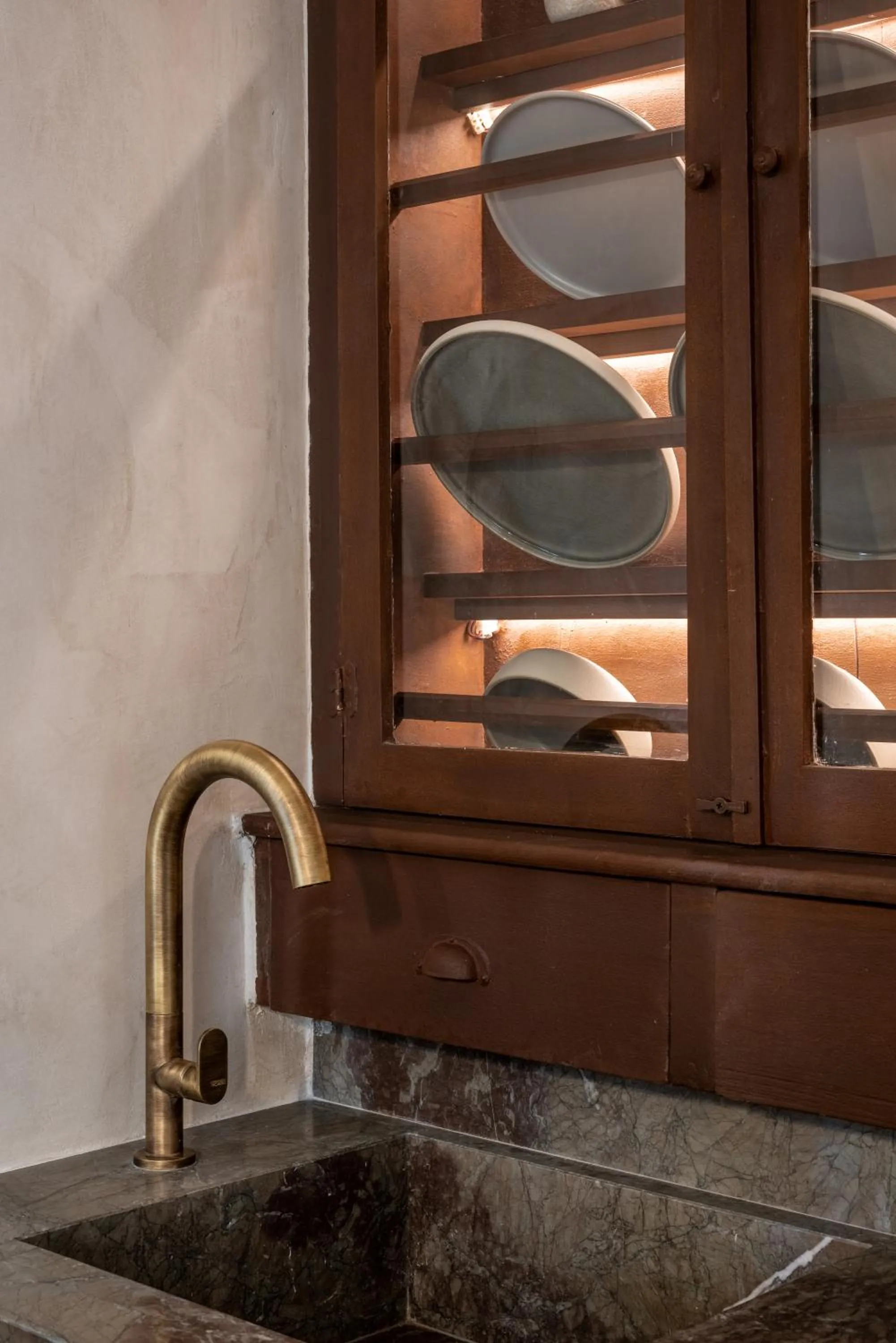 kitchen in Inotropes Boutique Suites - Adults Only