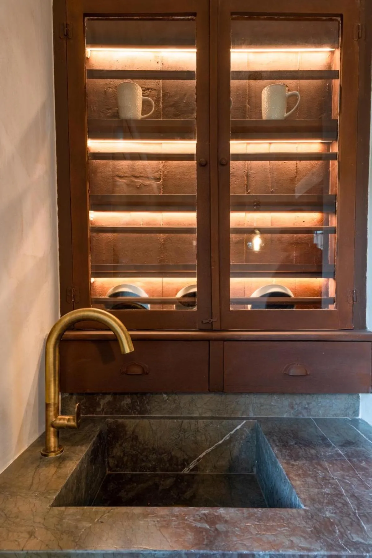 kitchen in Inotropes Boutique Suites - Adults Only