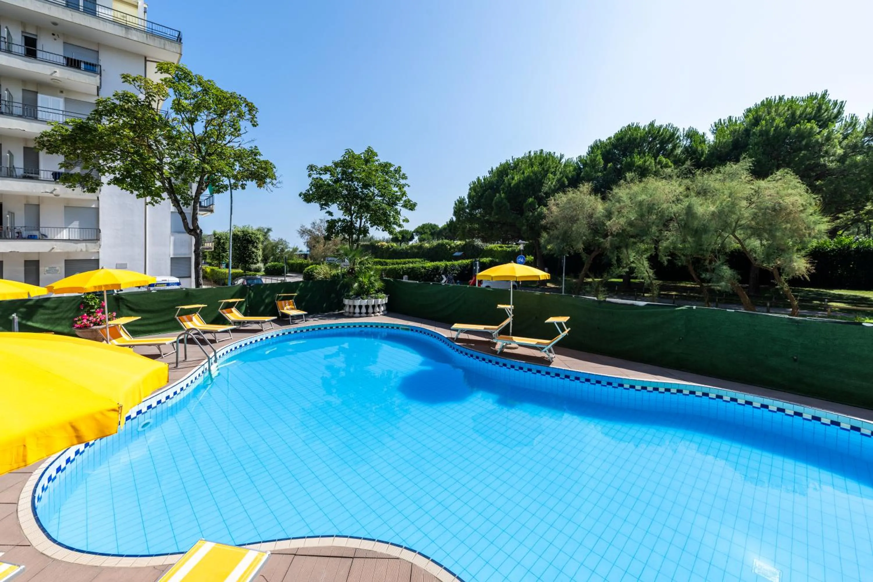 Swimming pool in Hotel La Siesta