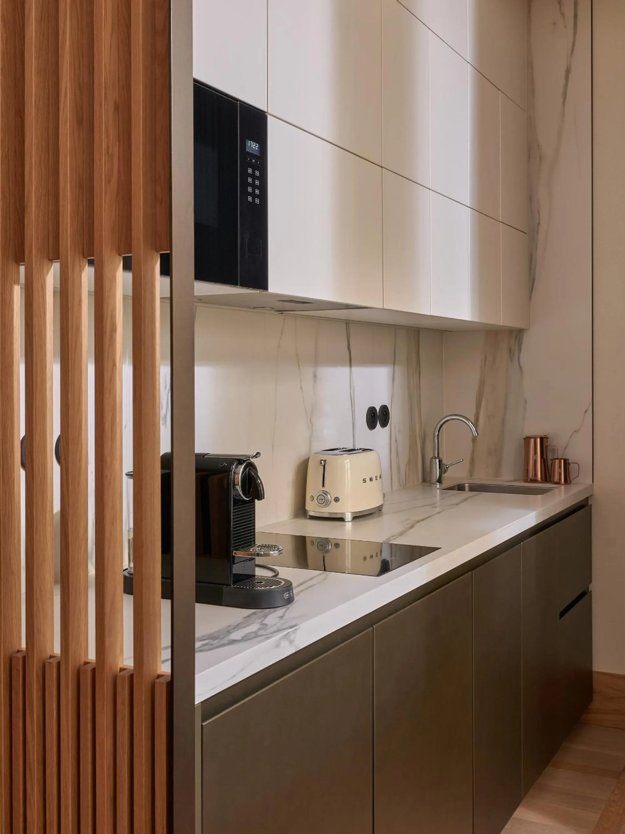 kitchen in The Julius Prague