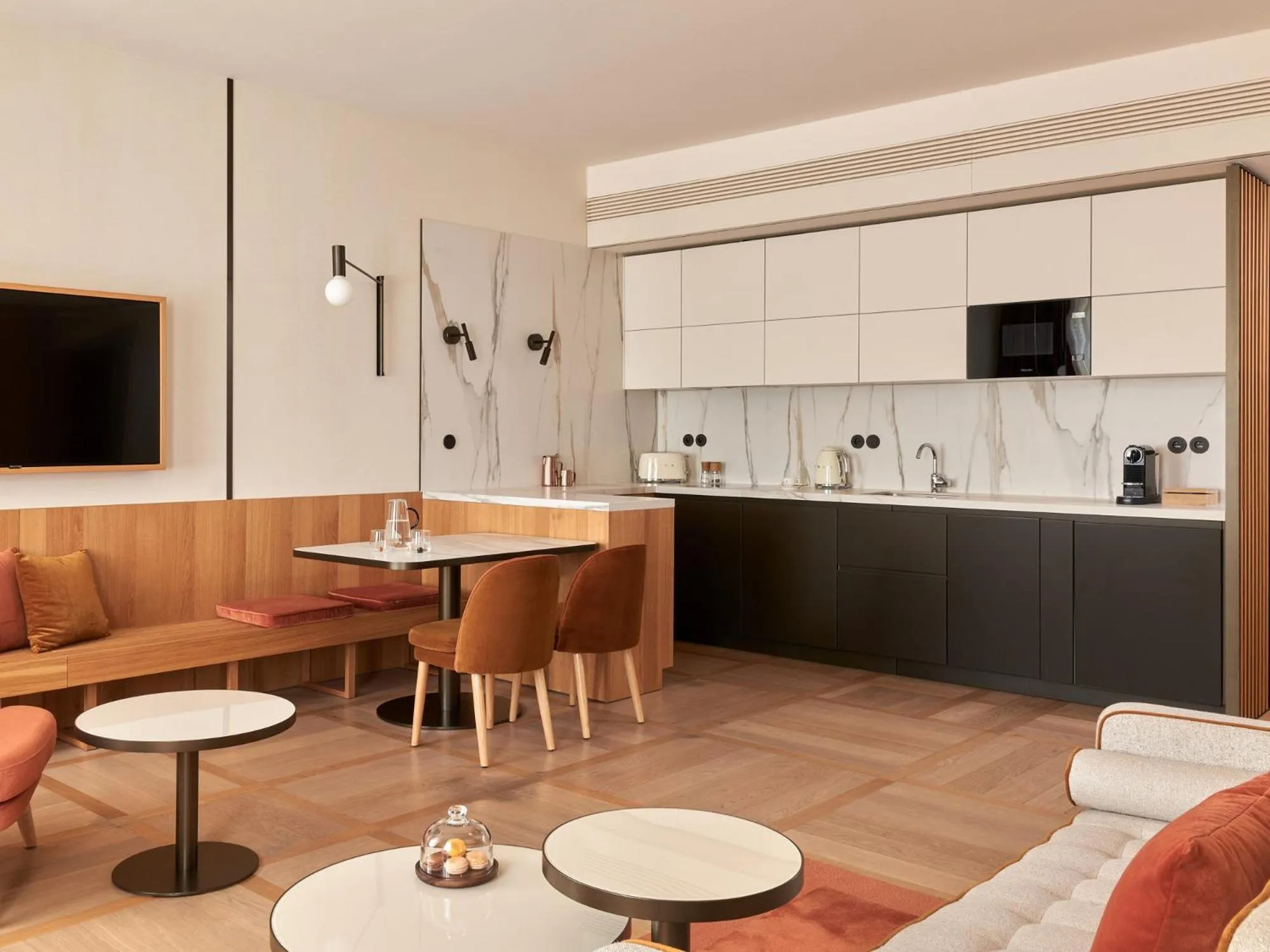 Living room in The Julius Prague