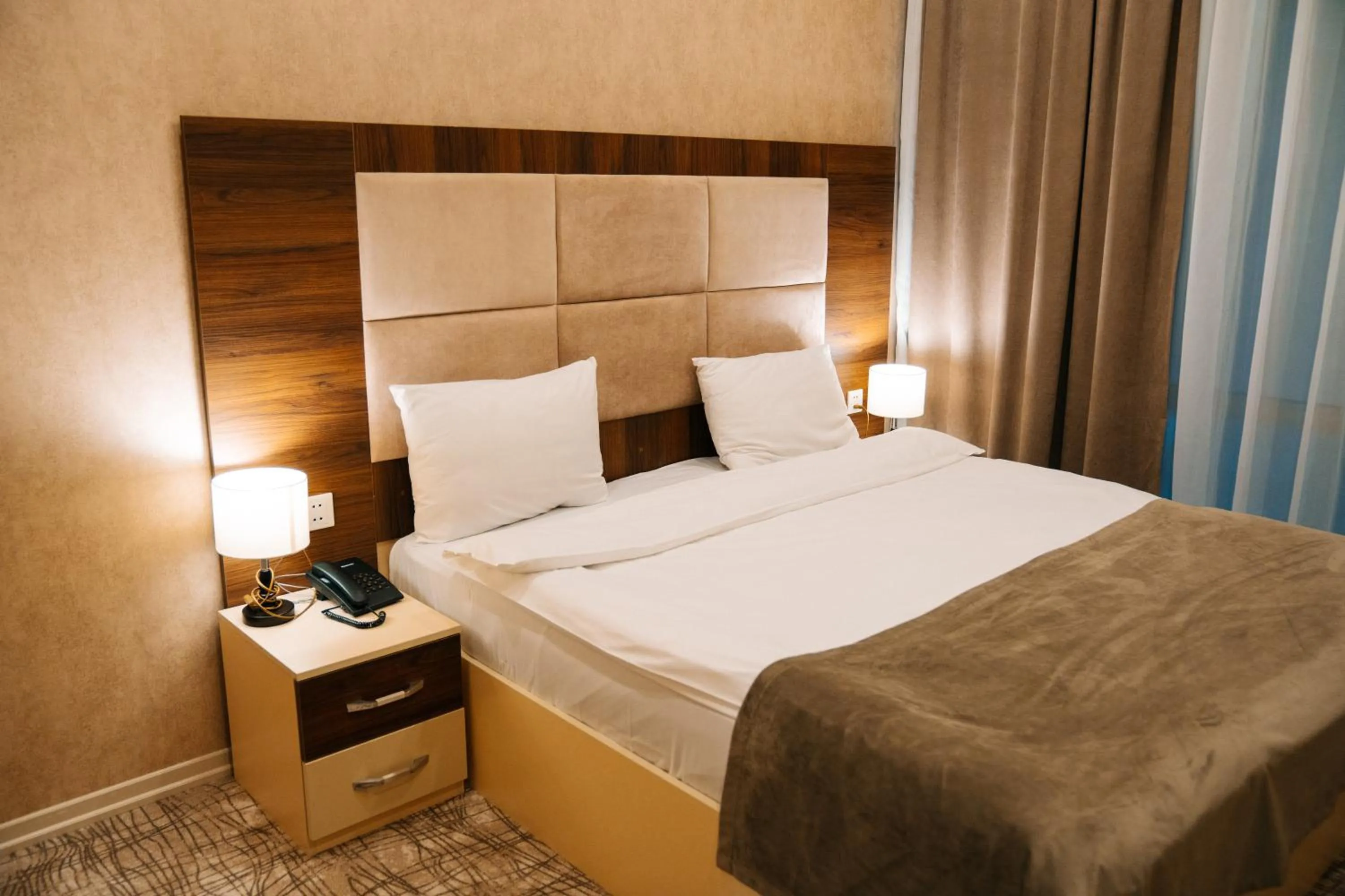 Bed in The Clocktower Hotel