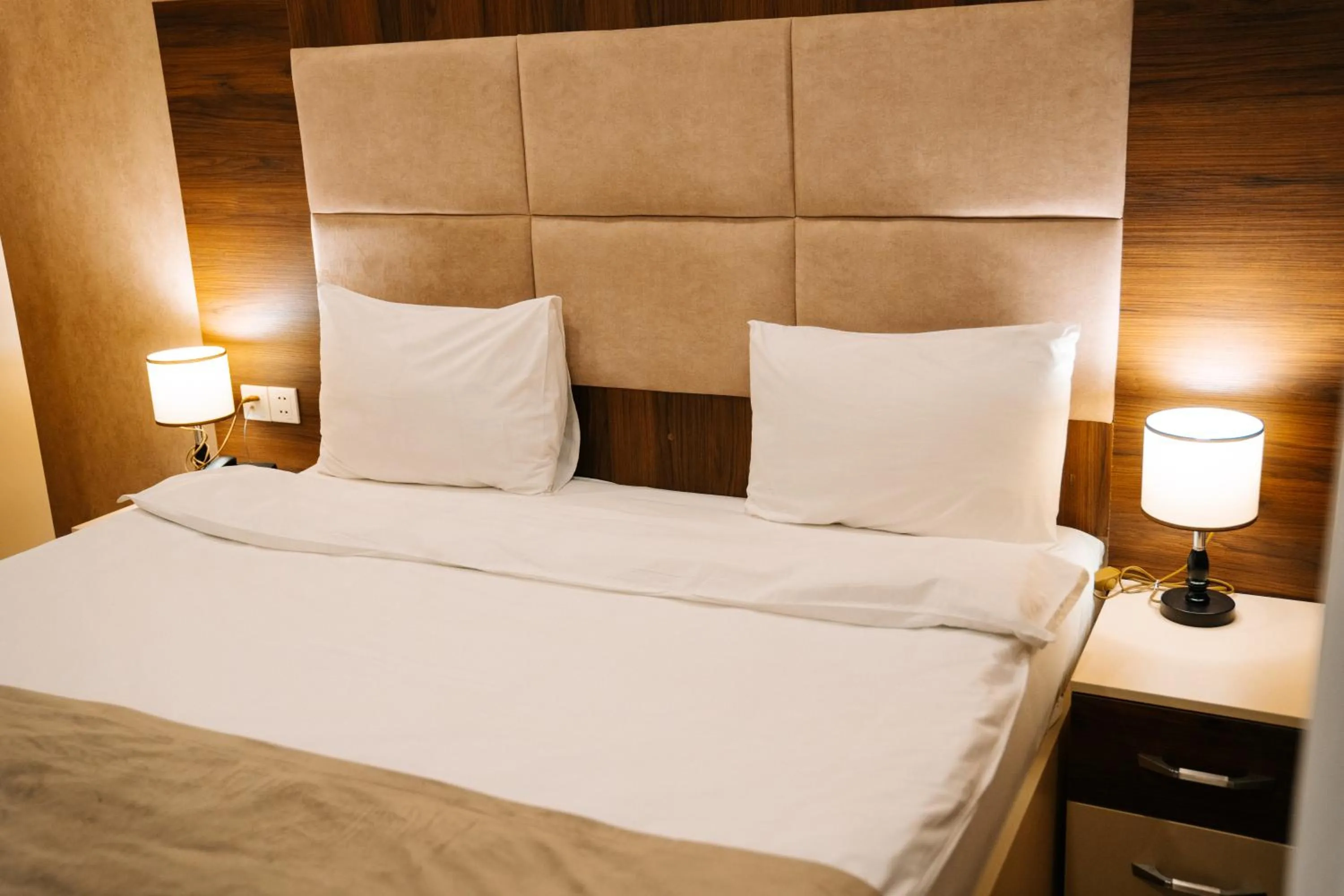 Bed in The Clocktower Hotel