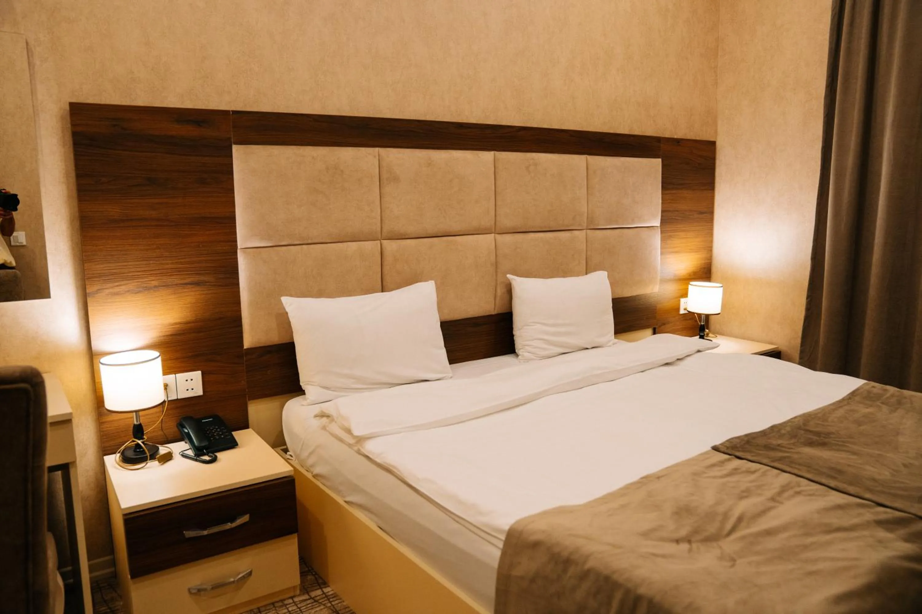 Bed in The Clocktower Hotel