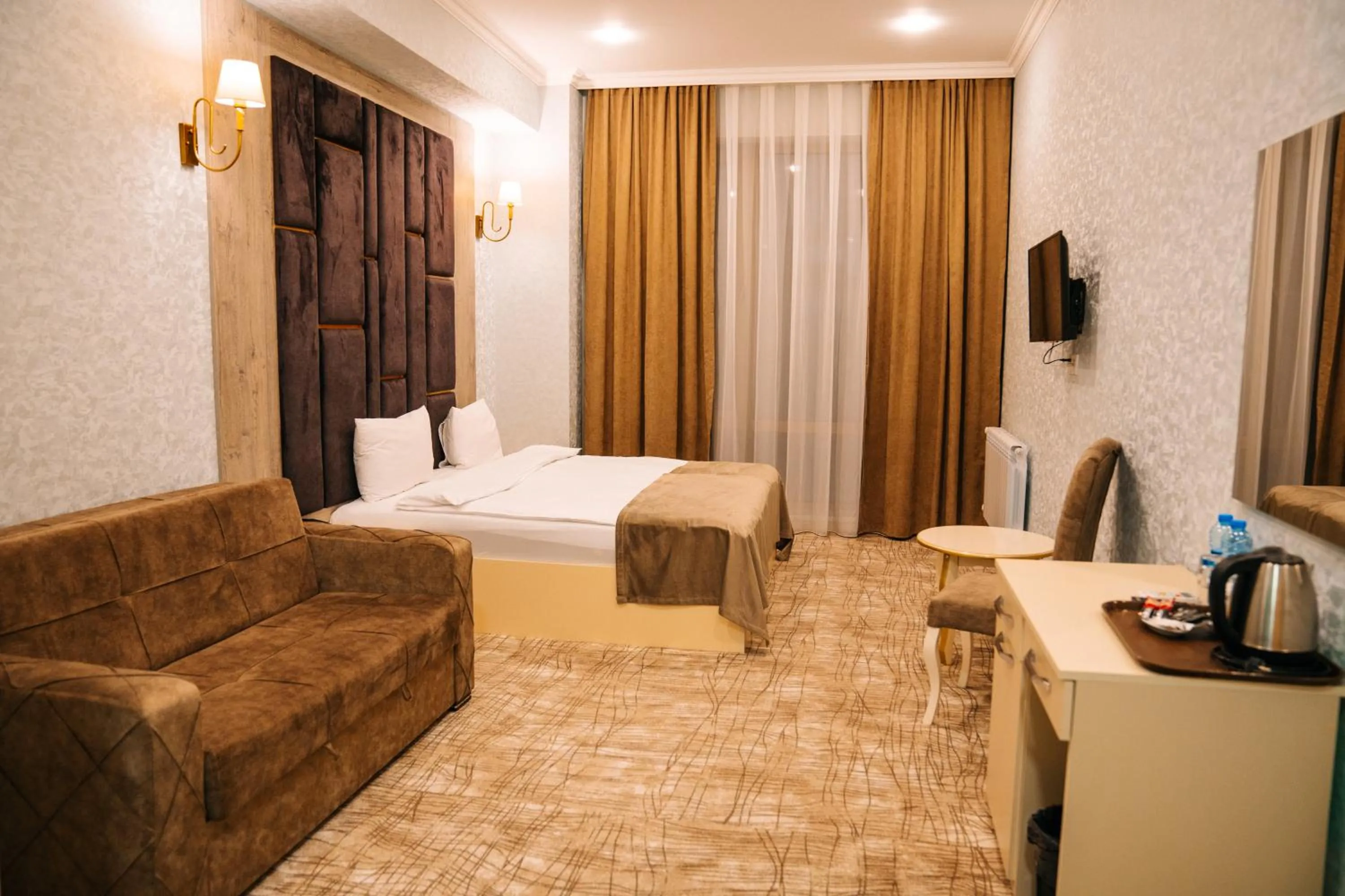 Bed in The Clocktower Hotel