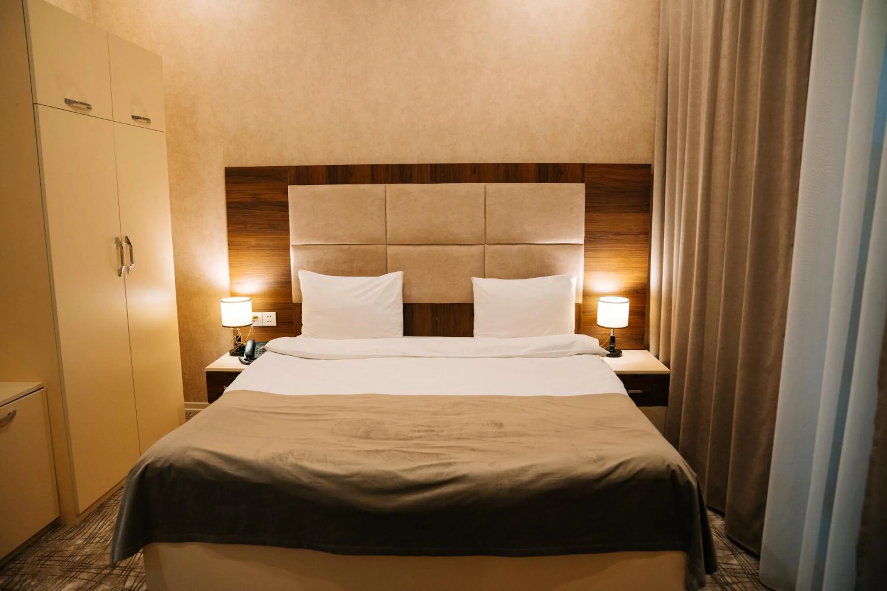 Bed in The Clocktower Hotel