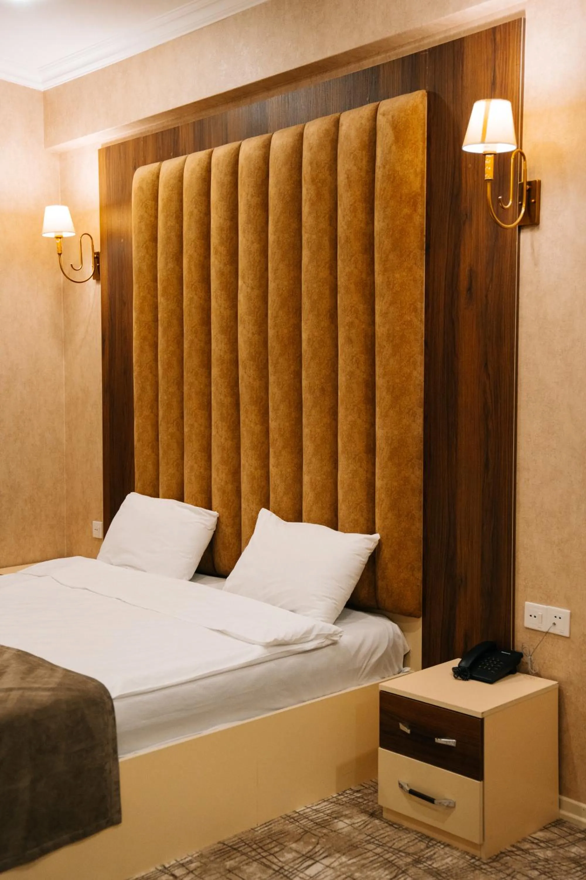 Bed in The Clocktower Hotel