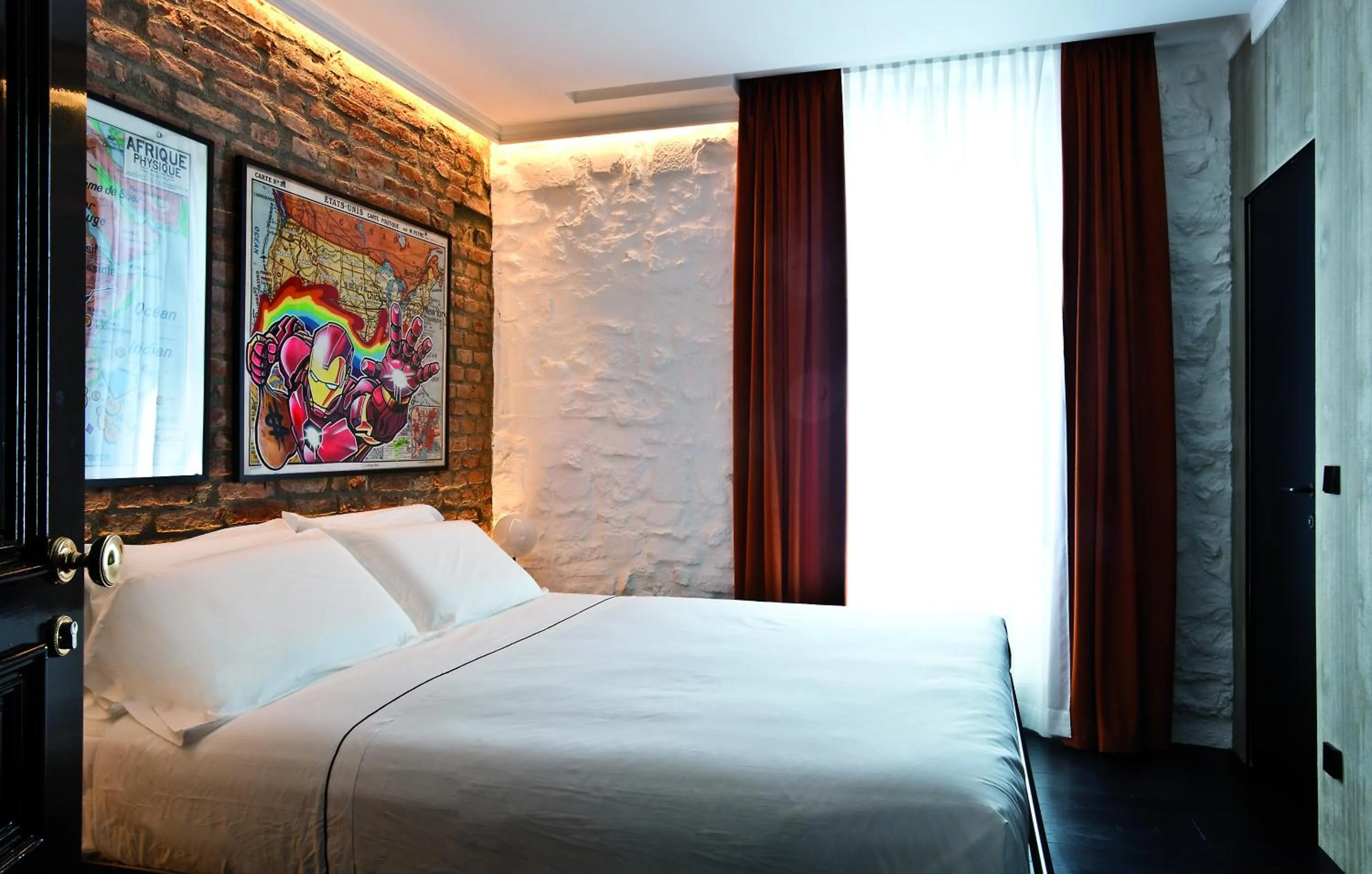 Bed in Areadocks Boutique Hotel