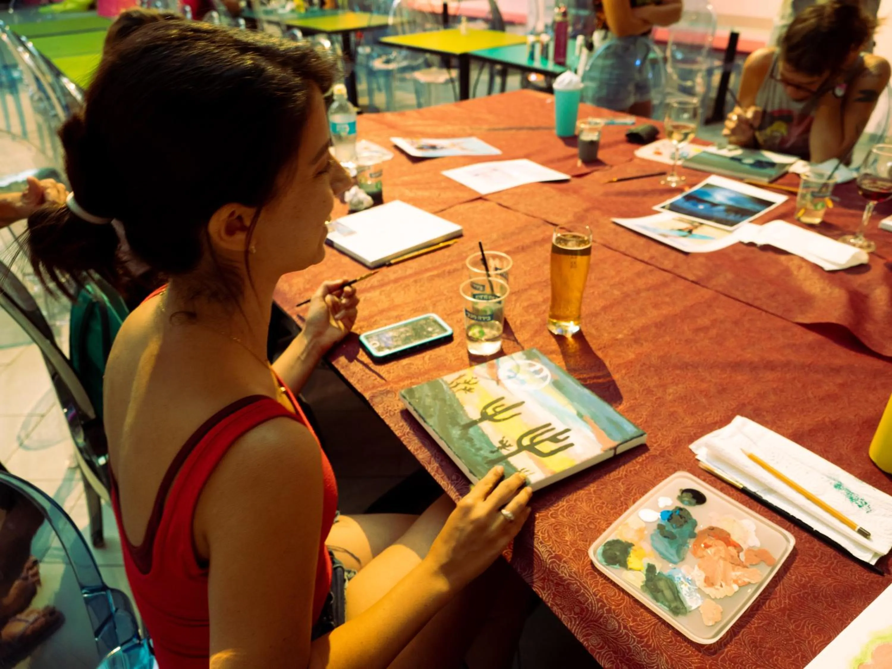 group of guests in Abraham Eilat