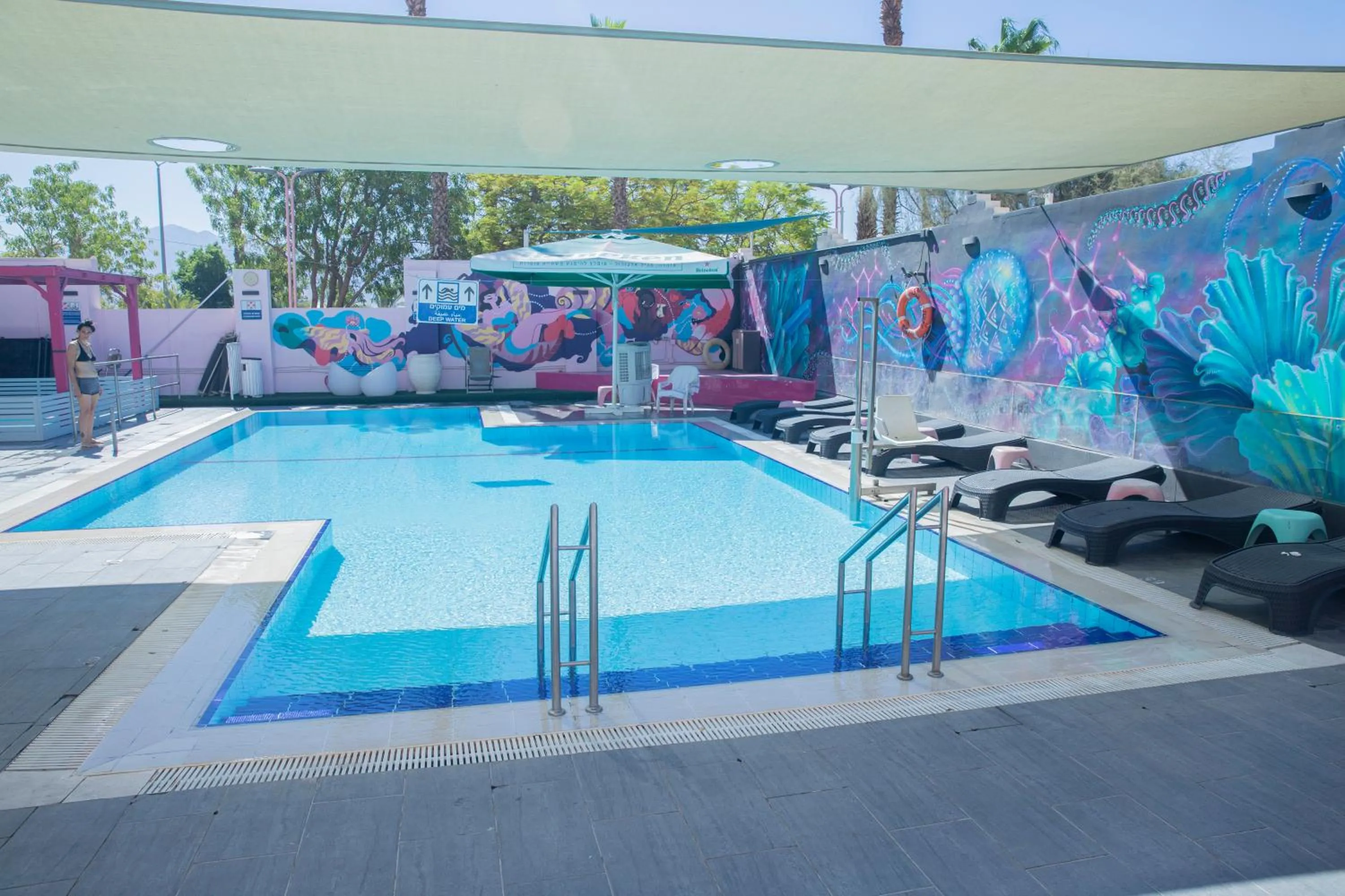 Pool view in Abraham Eilat