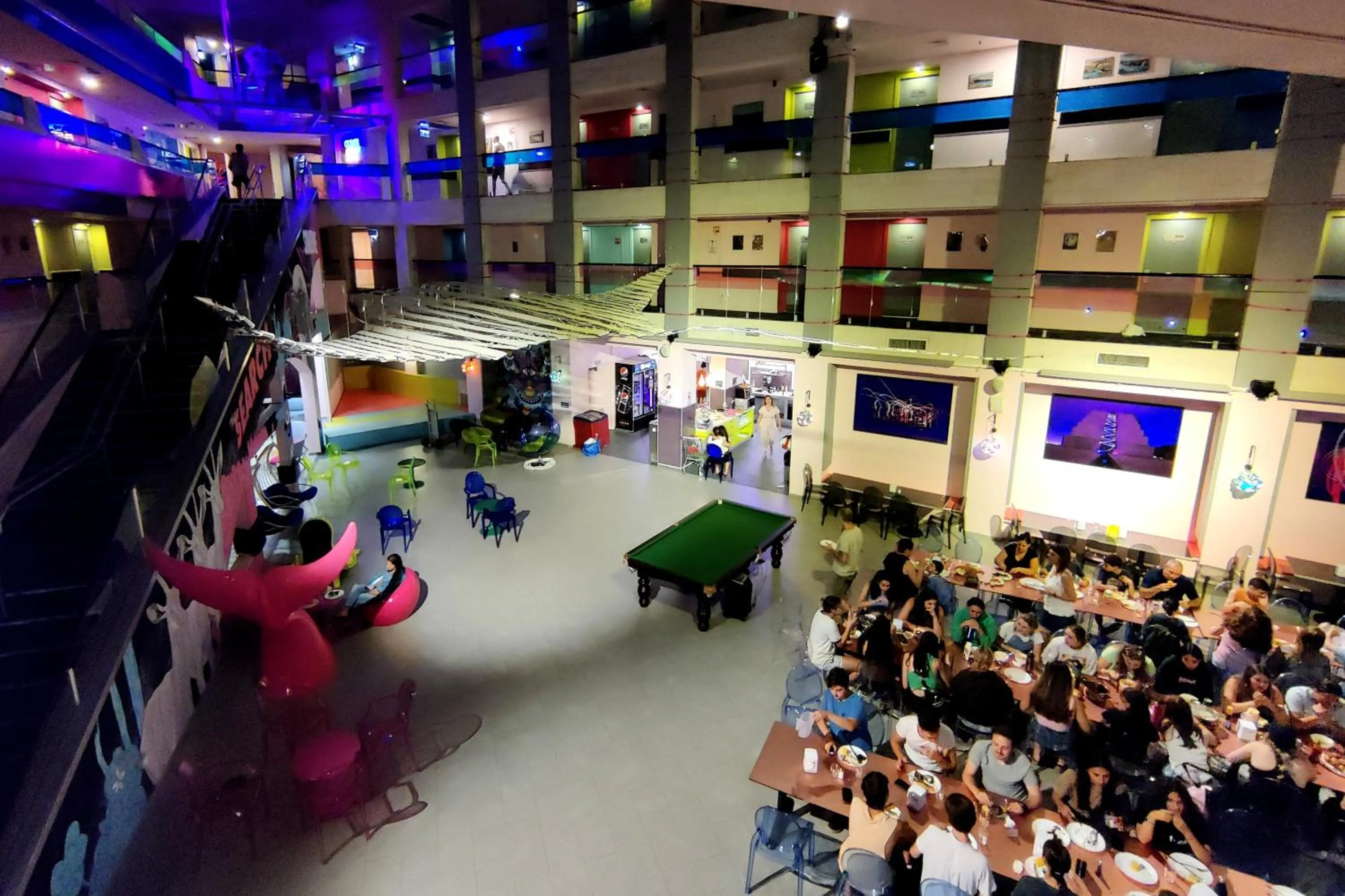 Evening entertainment in Abraham Eilat