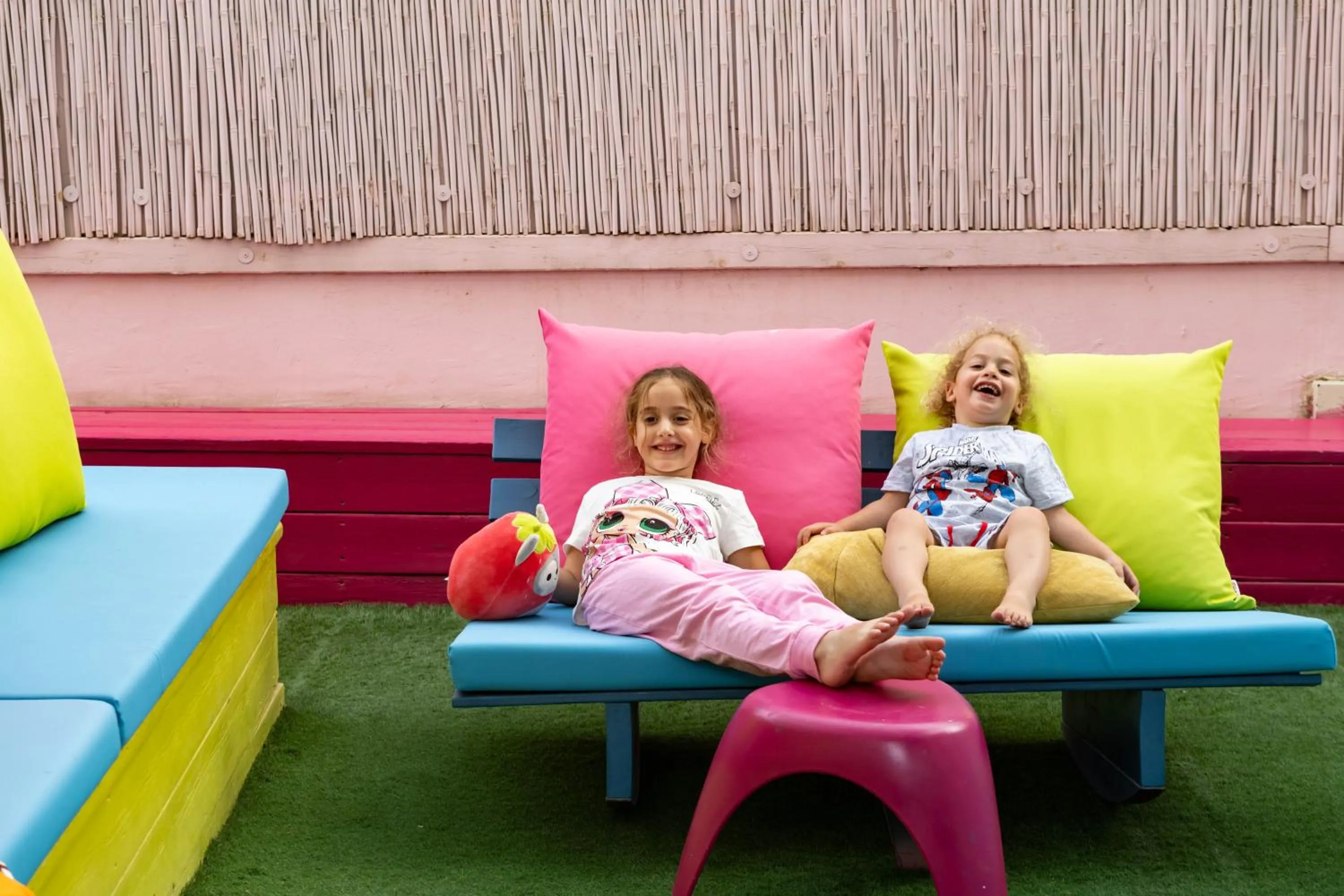 Seating area in Abraham Eilat