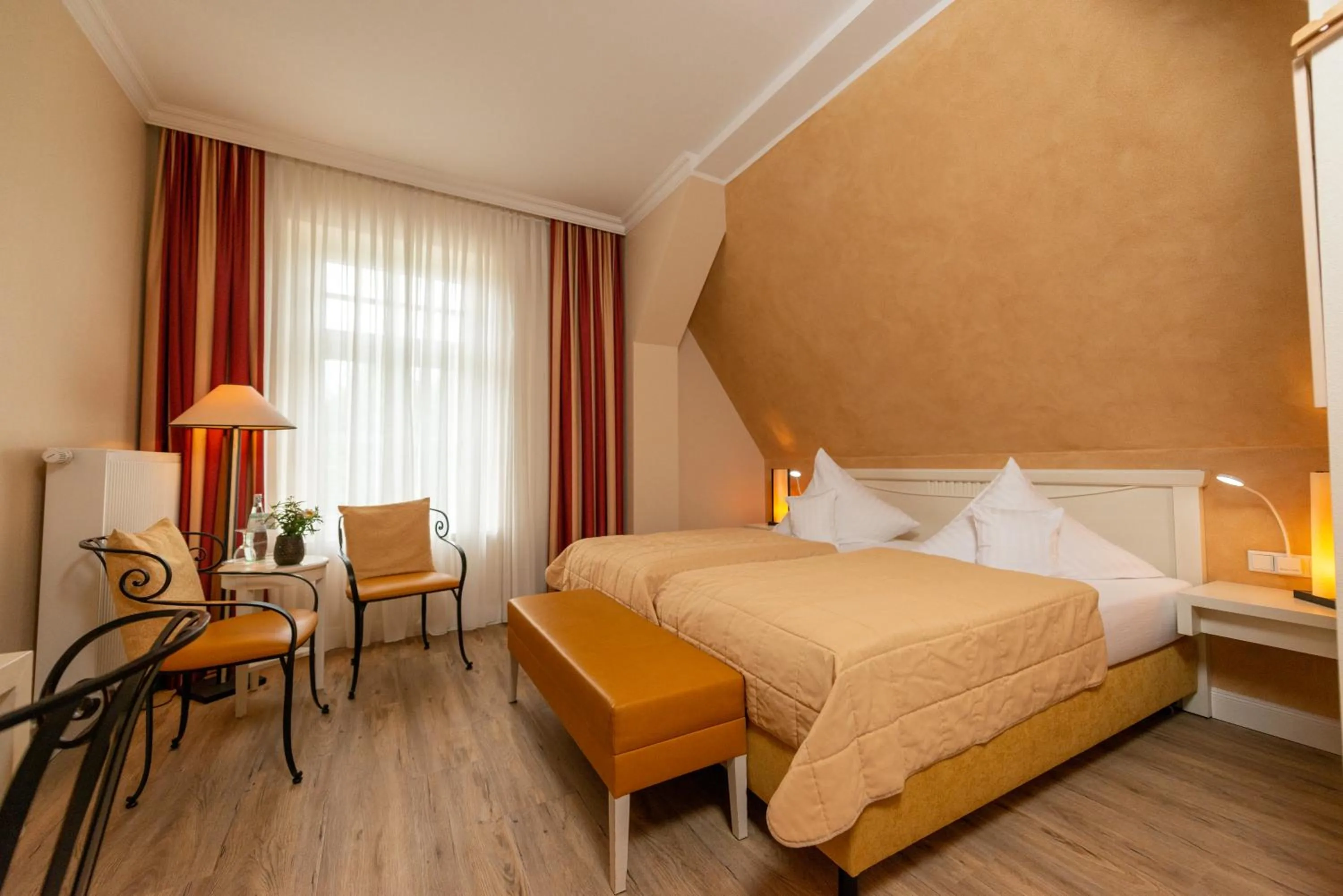 Photo of the whole room, Bed in Hotel & Restaurant Alte Schule
