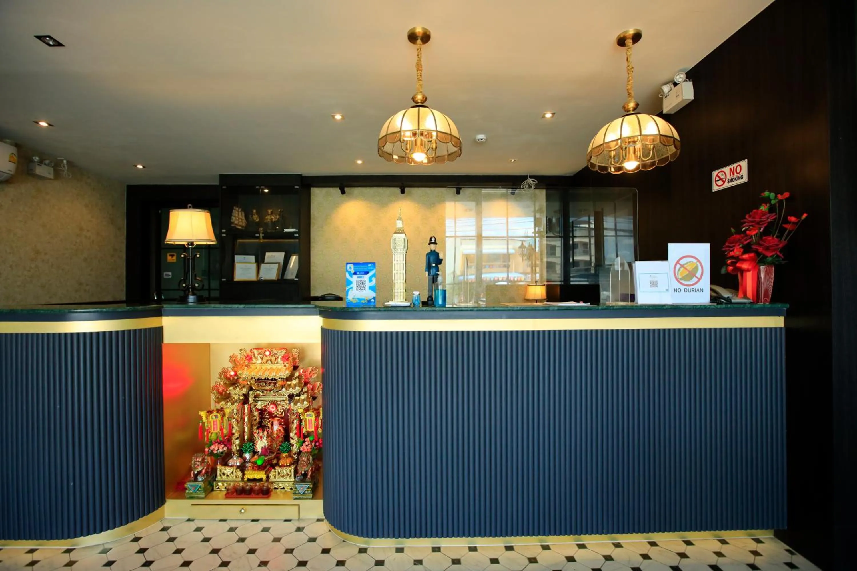 Lobby or reception in We Resident Hotel