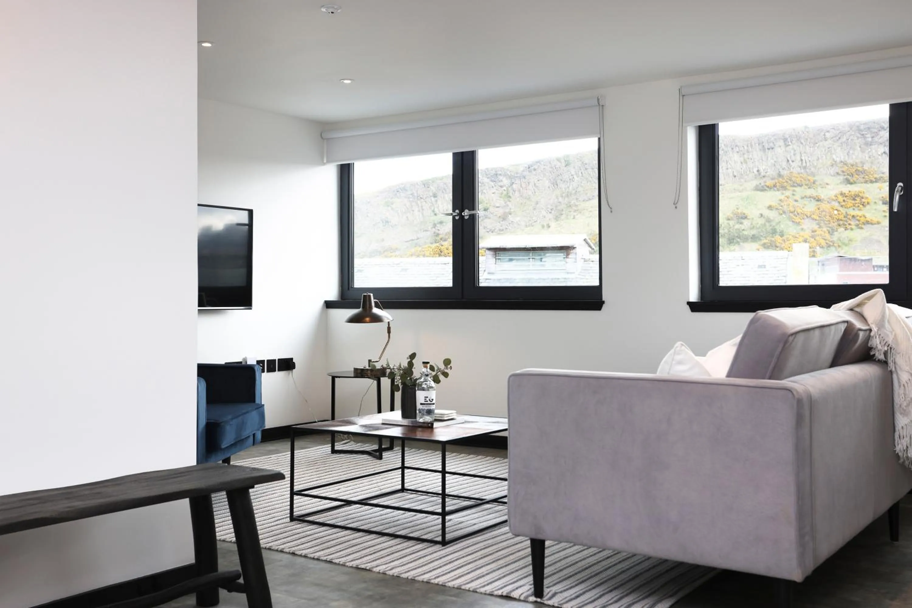 Living room in The Brewers Rooms Contemporary Aparthotel