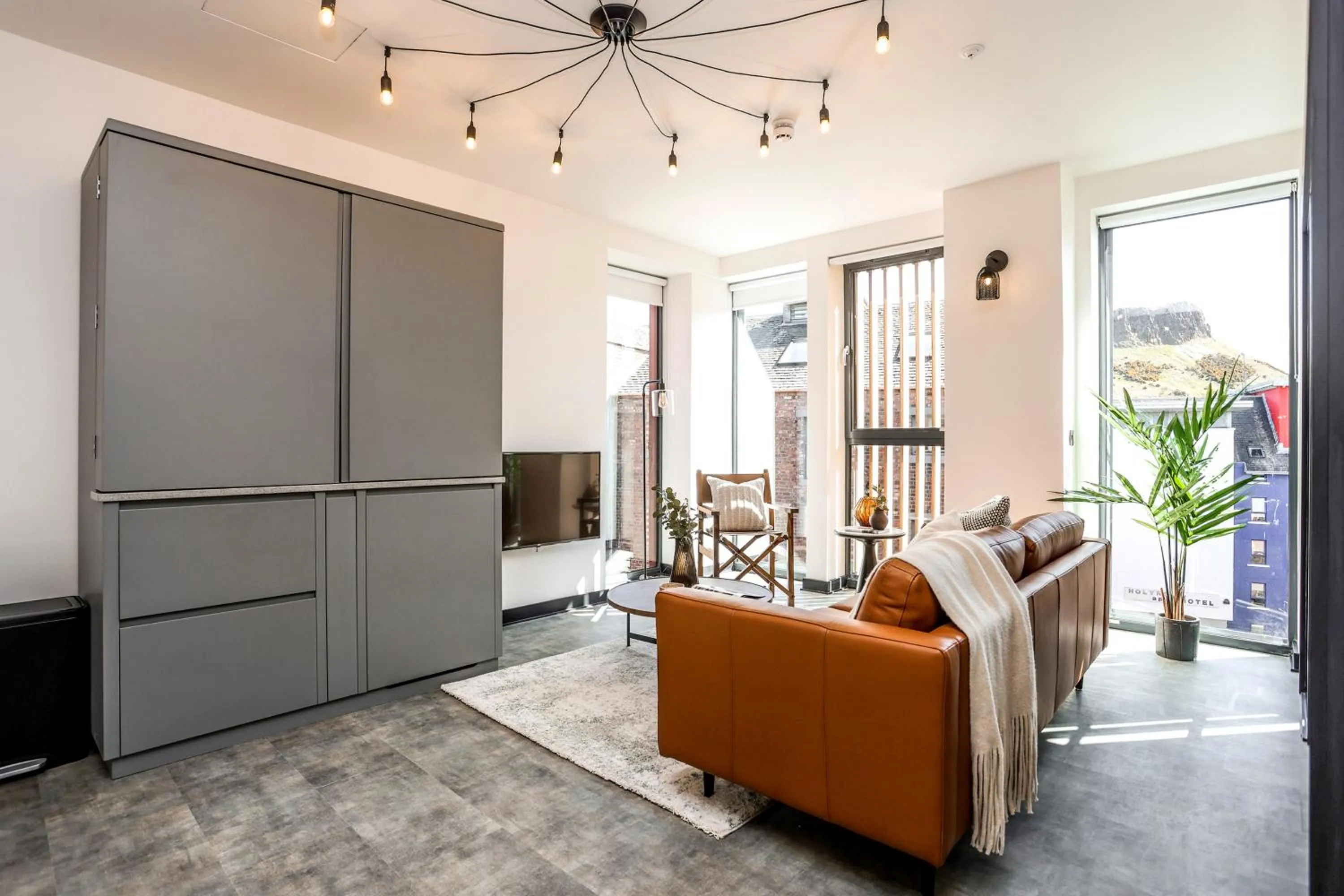 Living room in The Brewers Rooms Contemporary Aparthotel