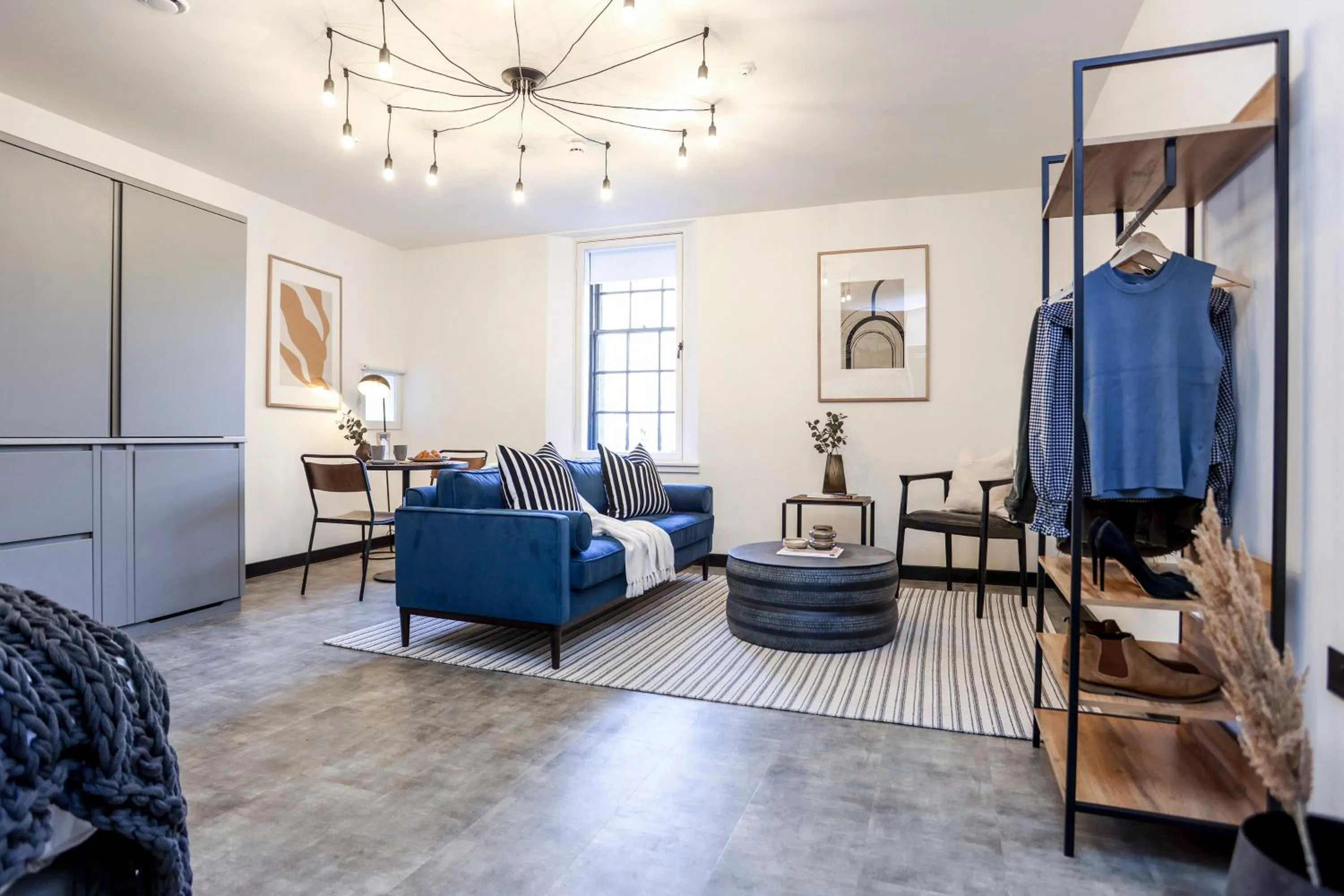 Living room in The Brewers Rooms Contemporary Aparthotel