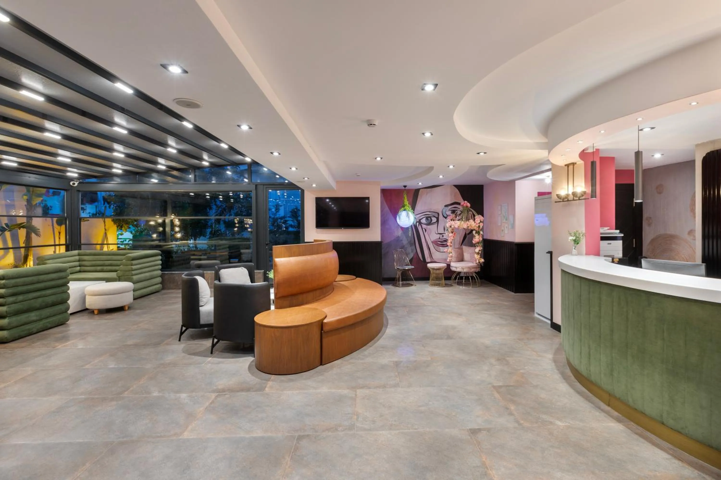 Lobby or reception in Afflon Hotels Sea Hill Concept Adult Only