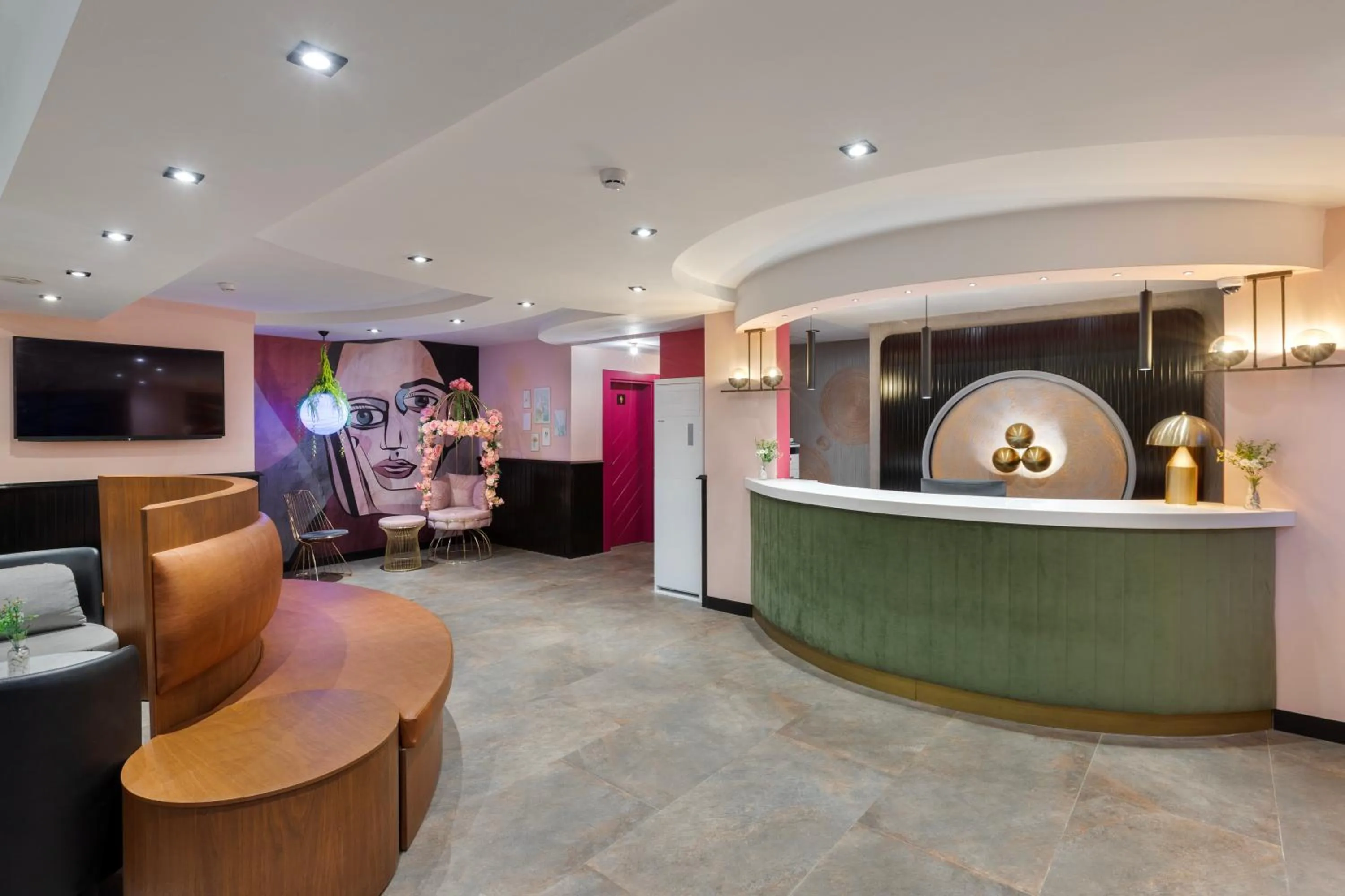 Lobby or reception in Afflon Hotels Sea Hill Concept Adult Only