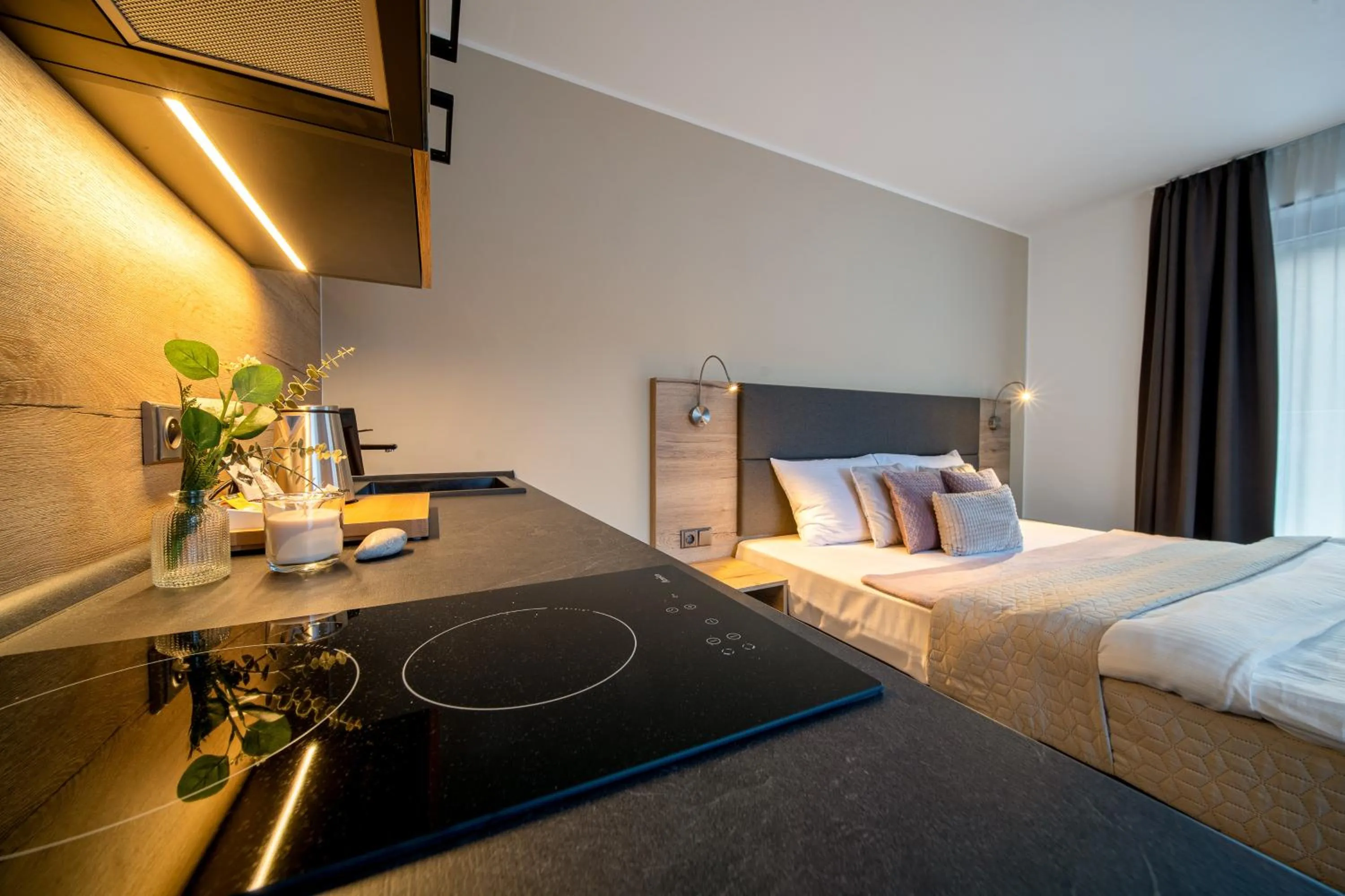 Bed in Hotel Zelený potok