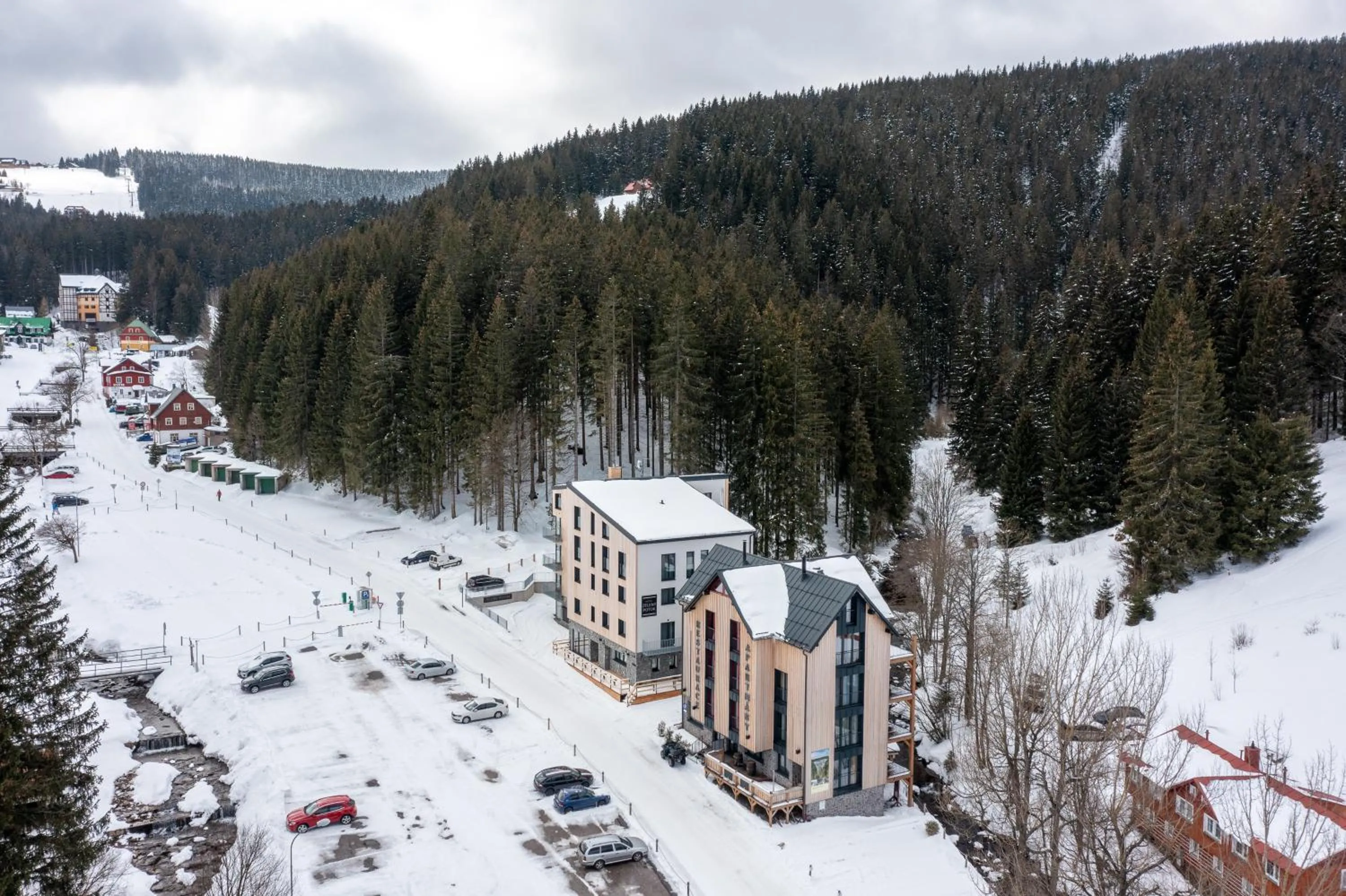 Property building in Hotel Zelený potok