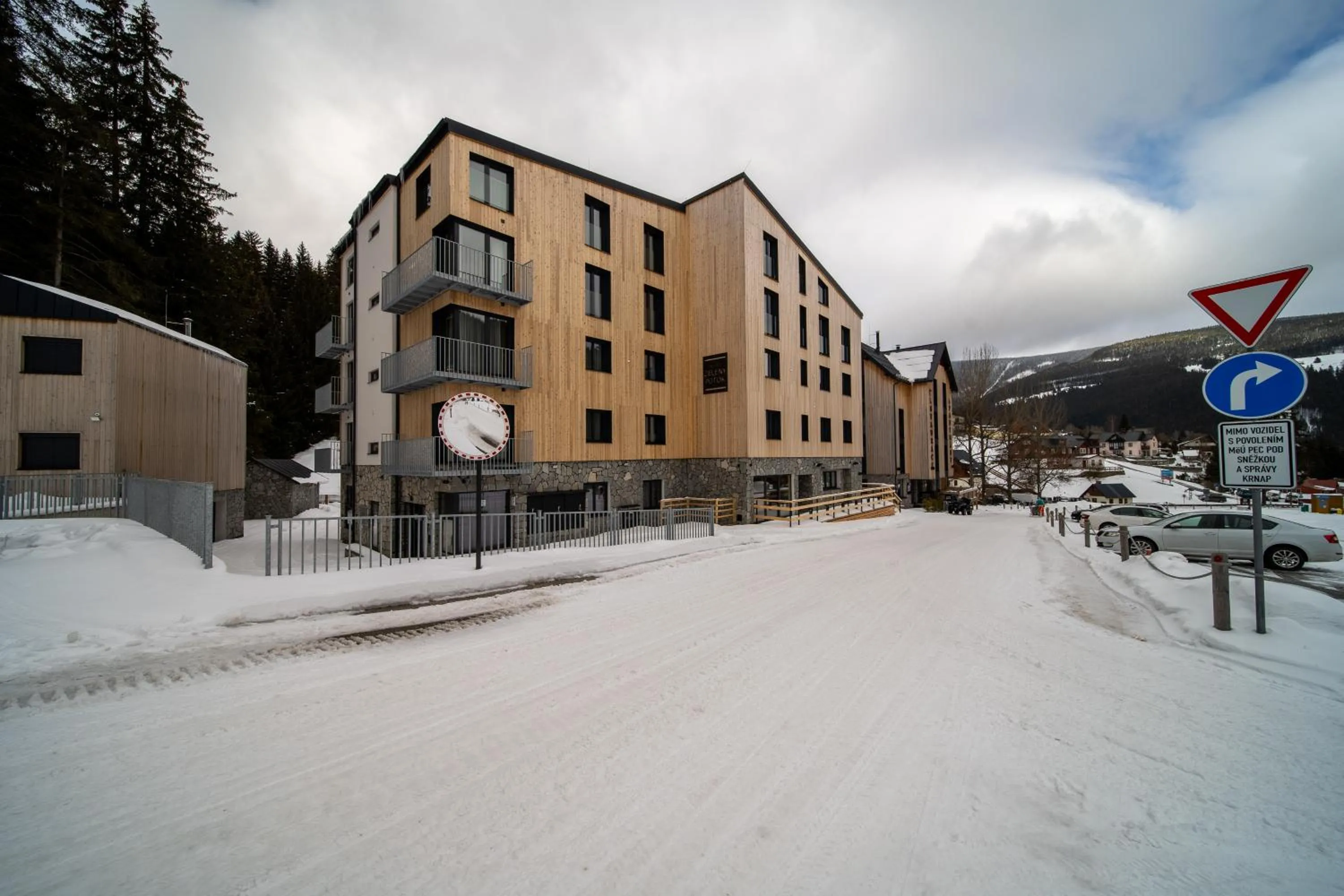 Property building in Hotel Zelený potok