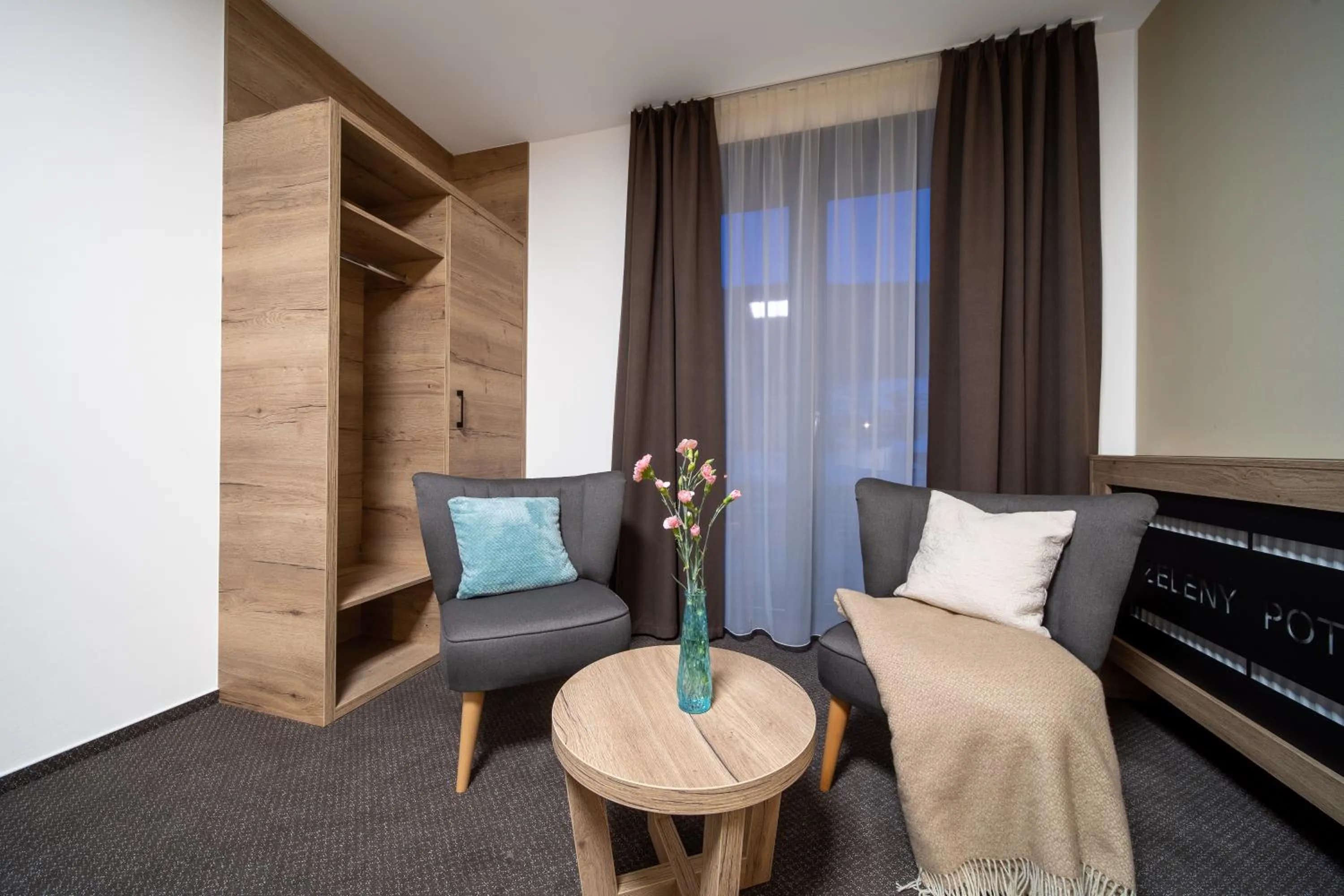 Bed in Hotel Zelený potok