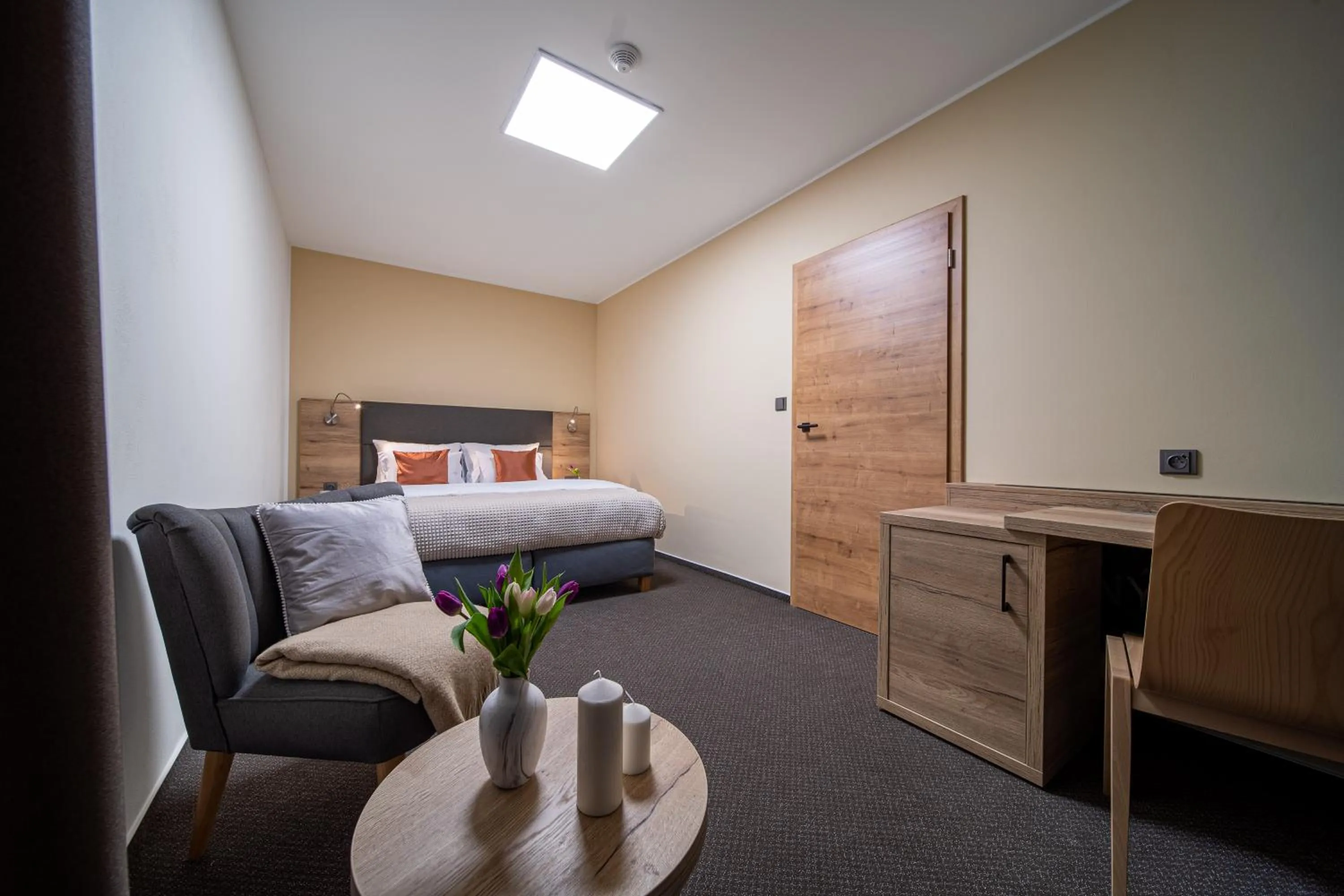 Bed in Hotel Zelený potok