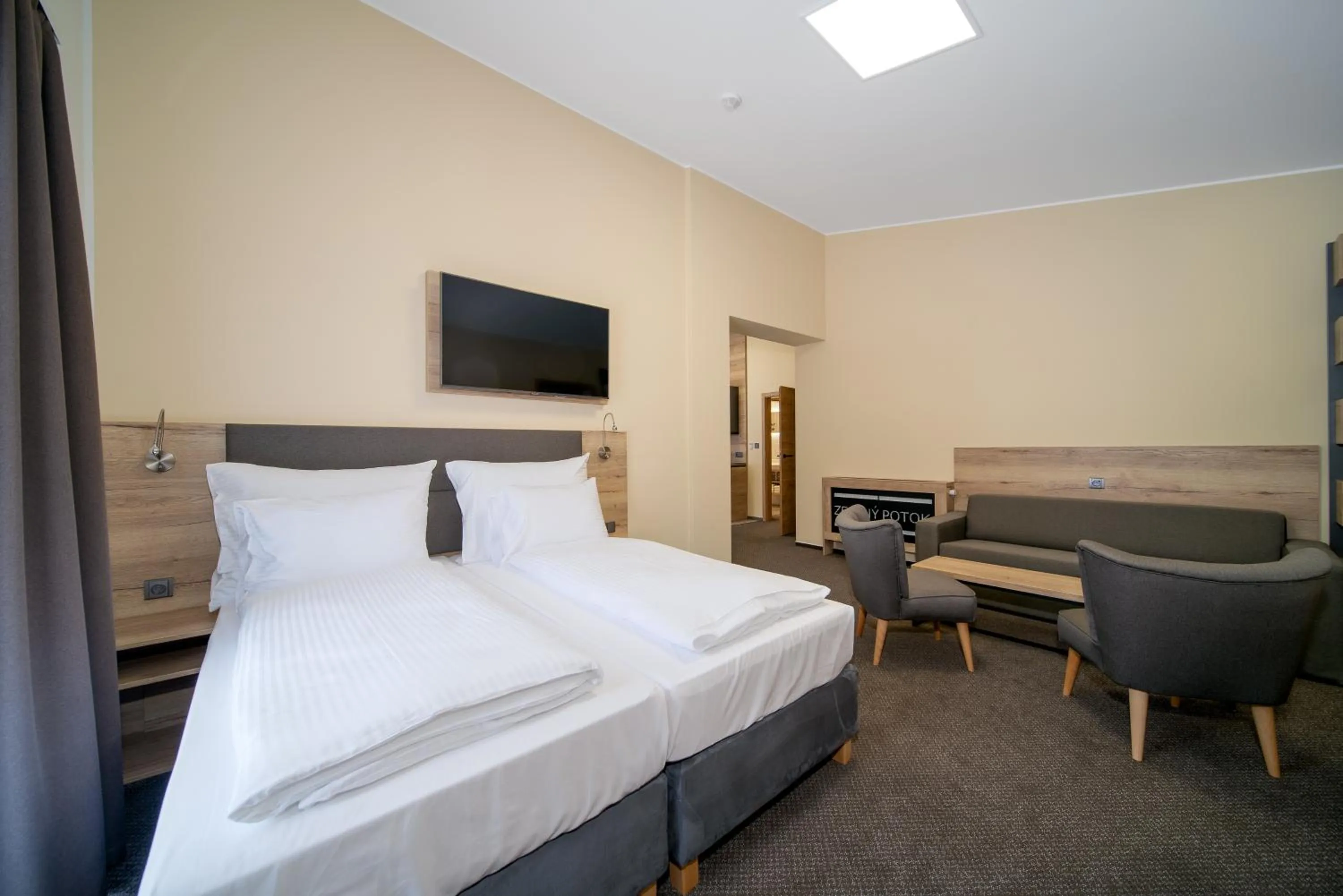 Bed in Hotel Zelený potok