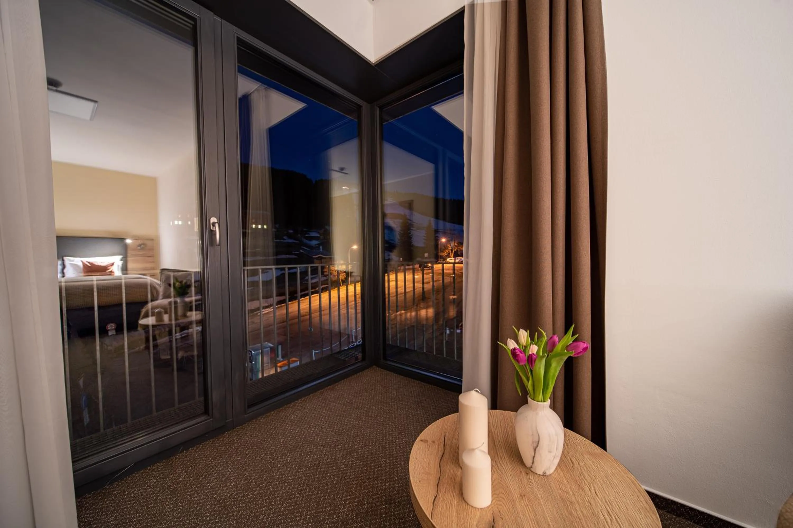 Bed in Hotel Zelený potok