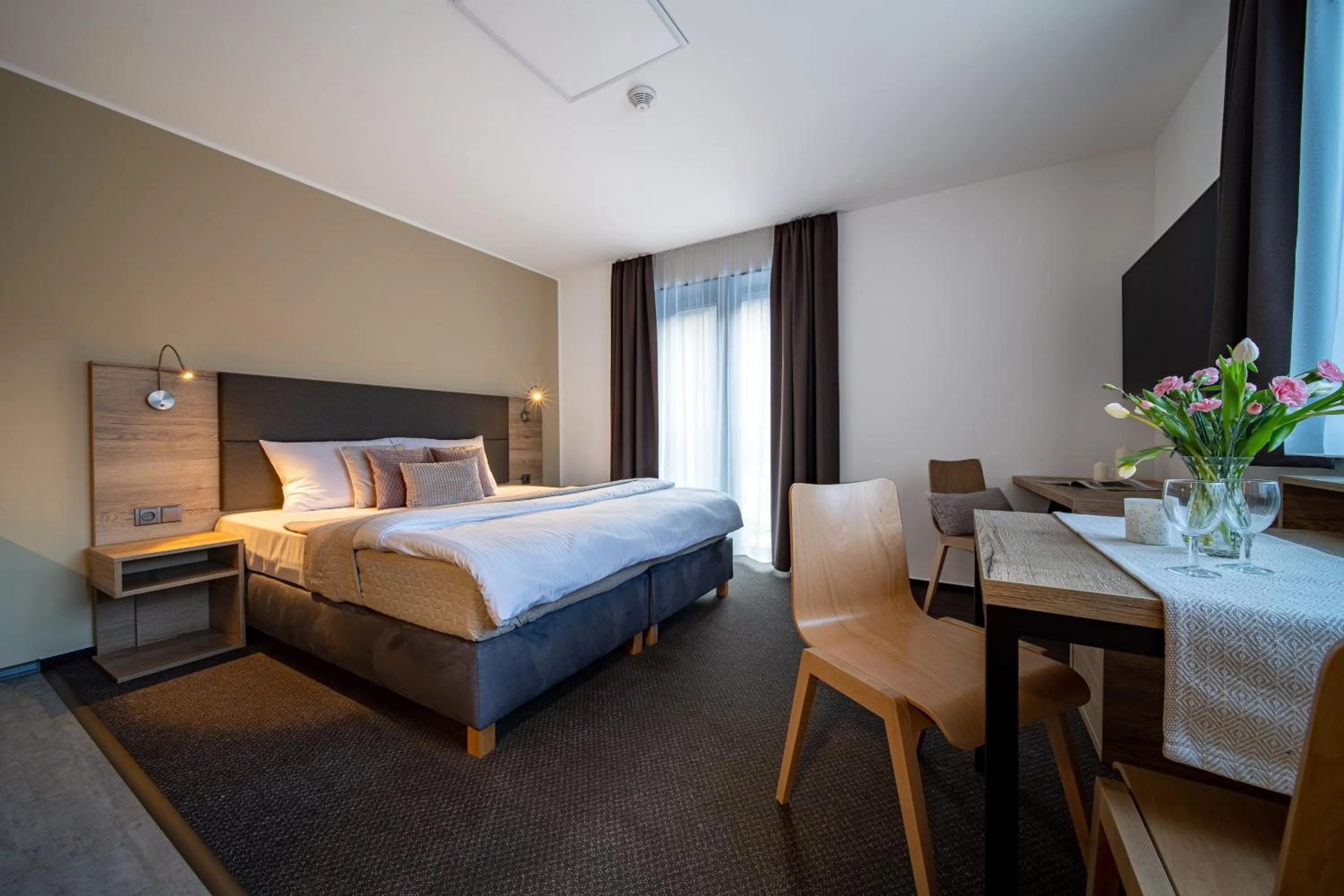 Bed in Hotel Zelený potok