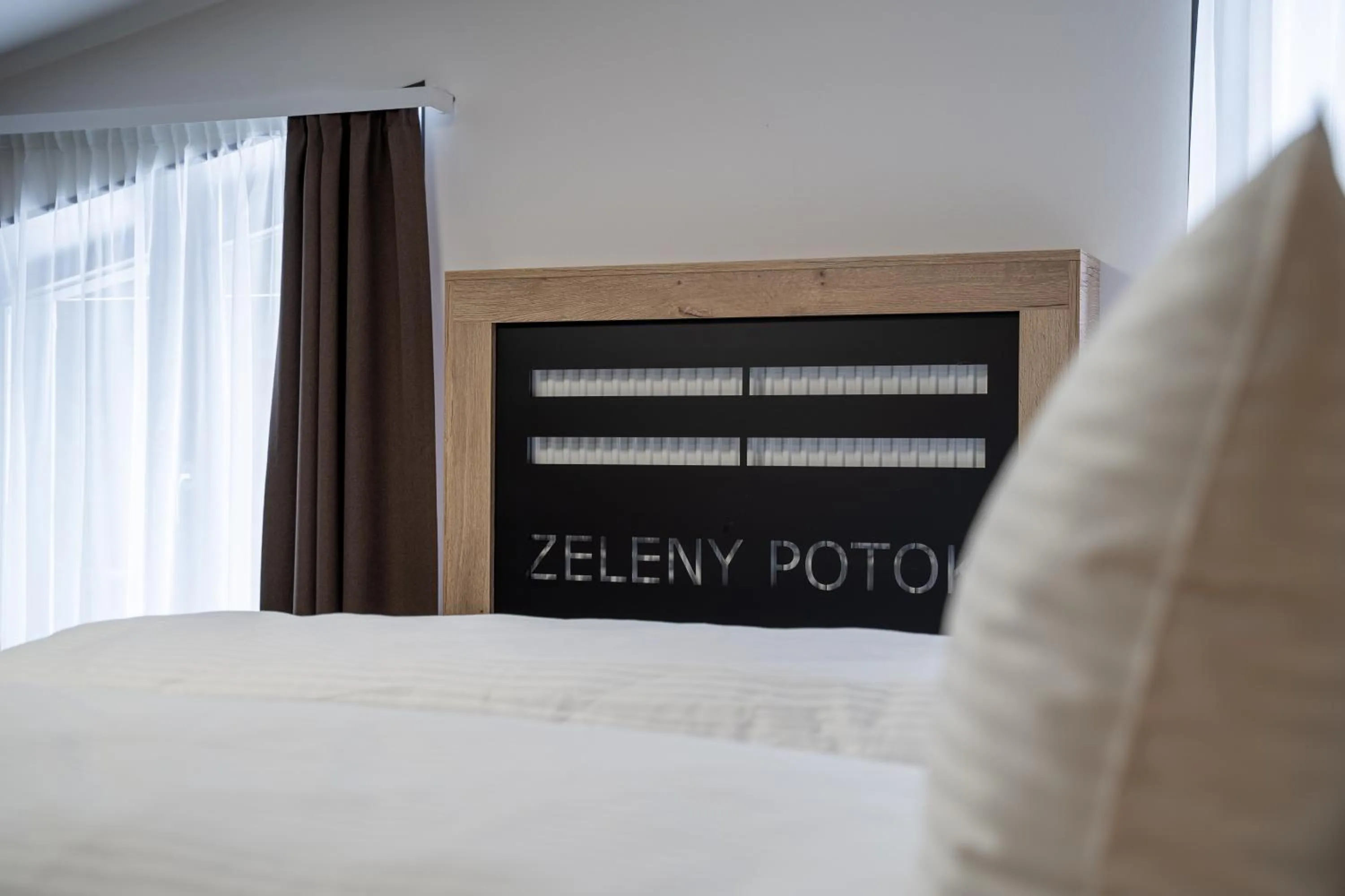 Bed in Hotel Zelený potok