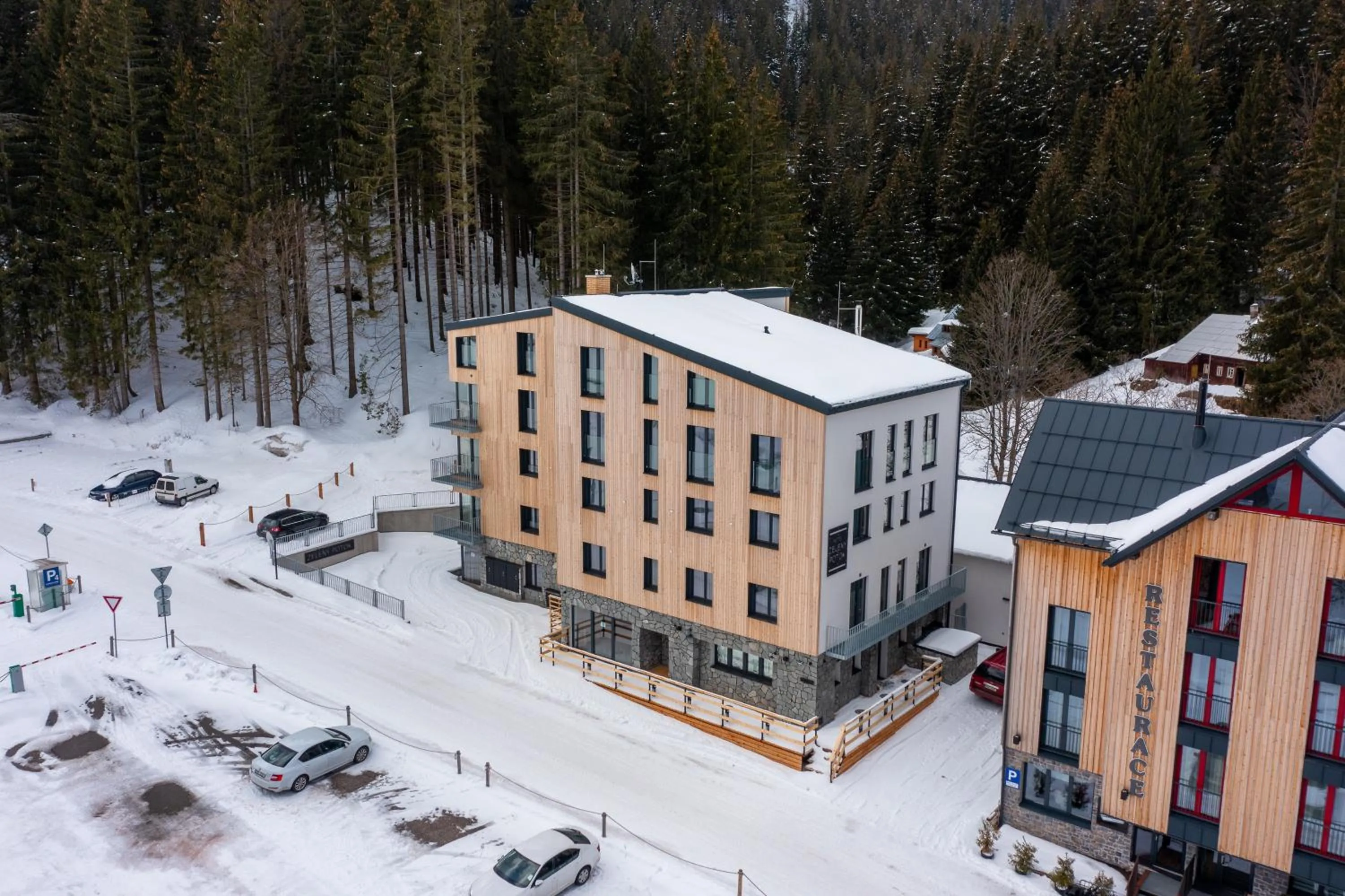 Property building in Hotel Zelený potok